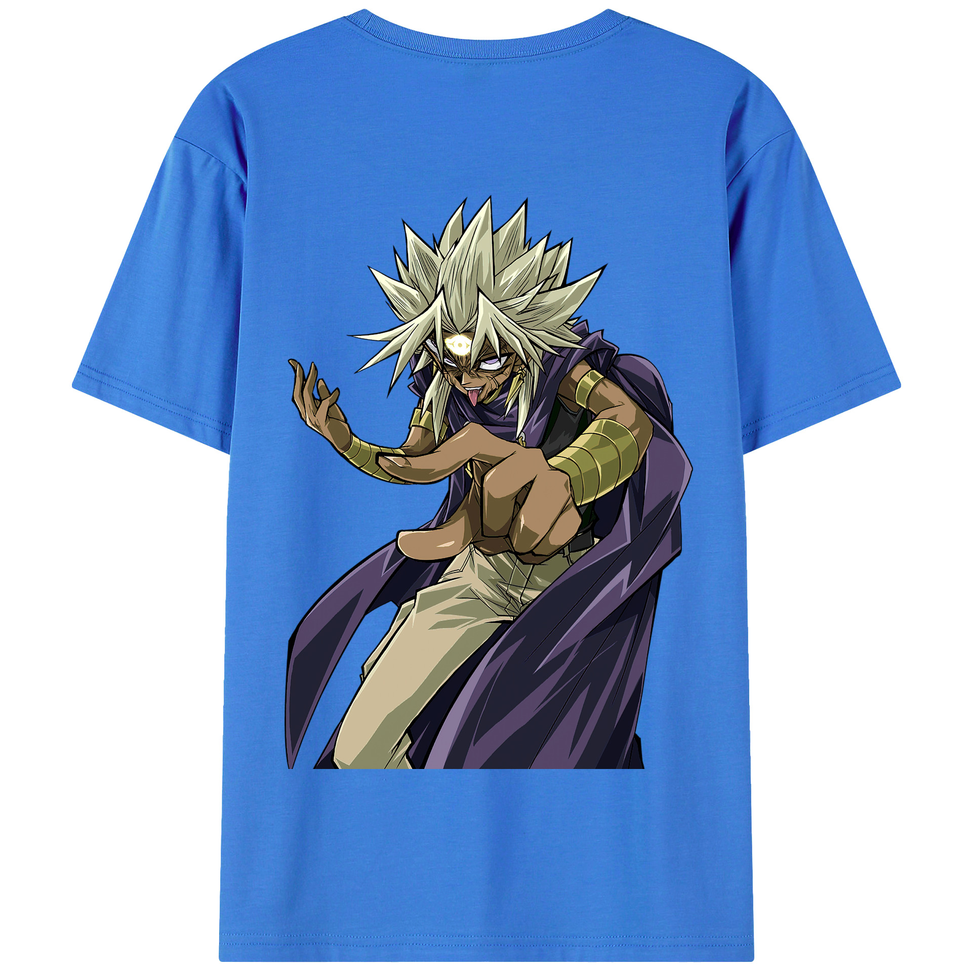 （画像用） 遊☆戯☆王 Yu-Gi-Oh! 綿100％半袖Tシャツ（背面プリント）
