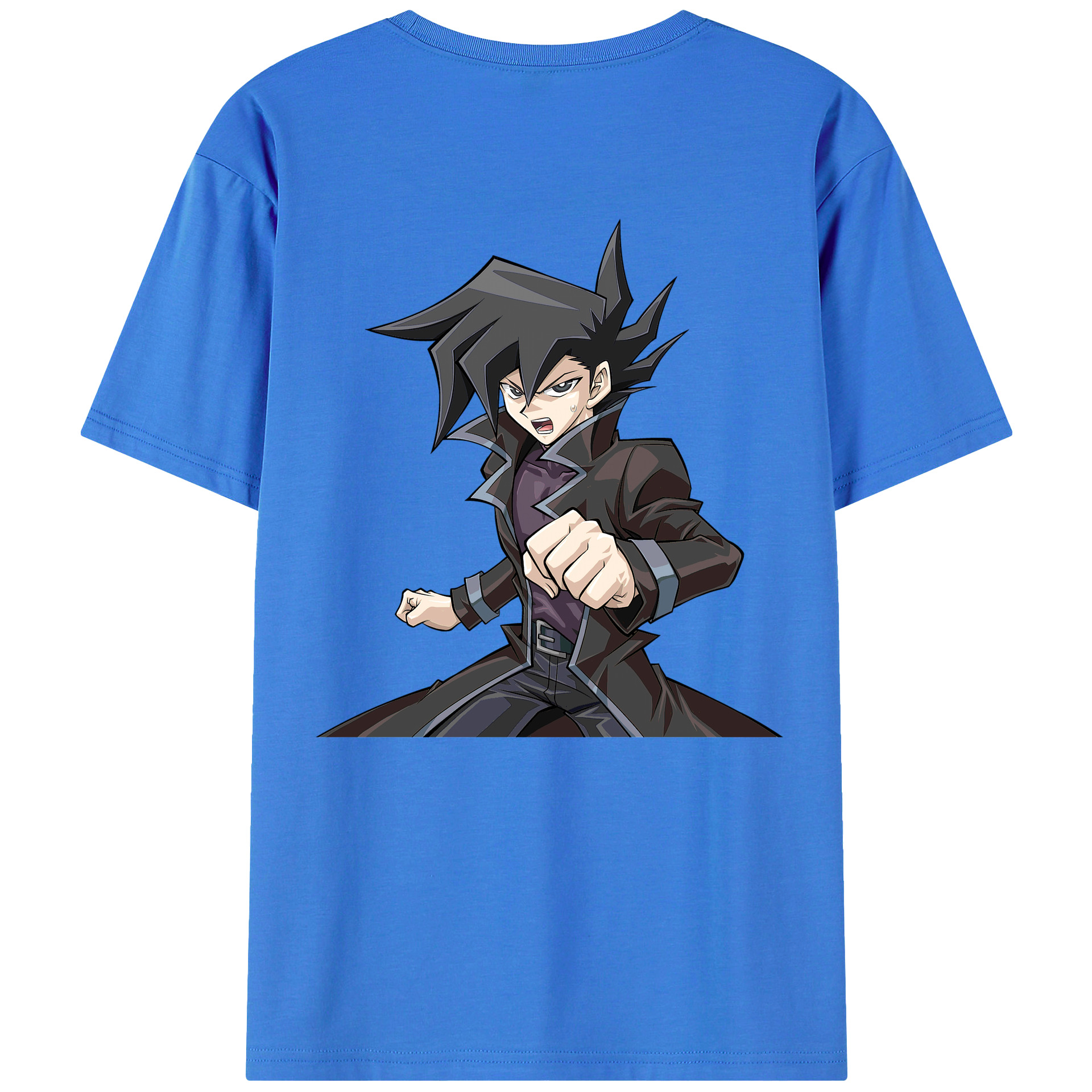 （画像用） 遊☆戯☆王 Yu-Gi-Oh! 綿100％半袖Tシャツ（背面プリント）