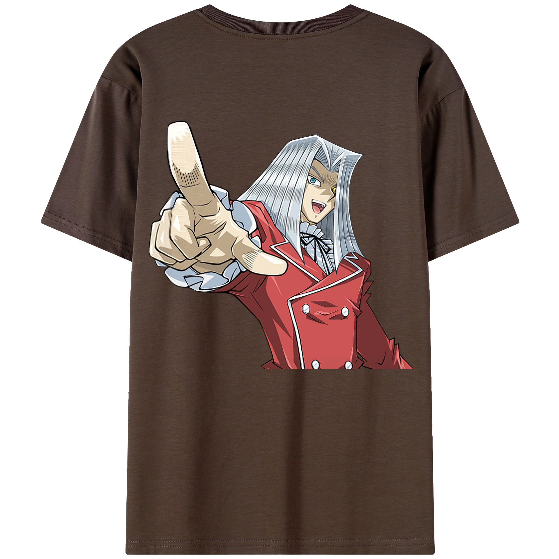 （画像用） 遊☆戯☆王 Yu-Gi-Oh! 綿100％半袖Tシャツ（背面プリント）