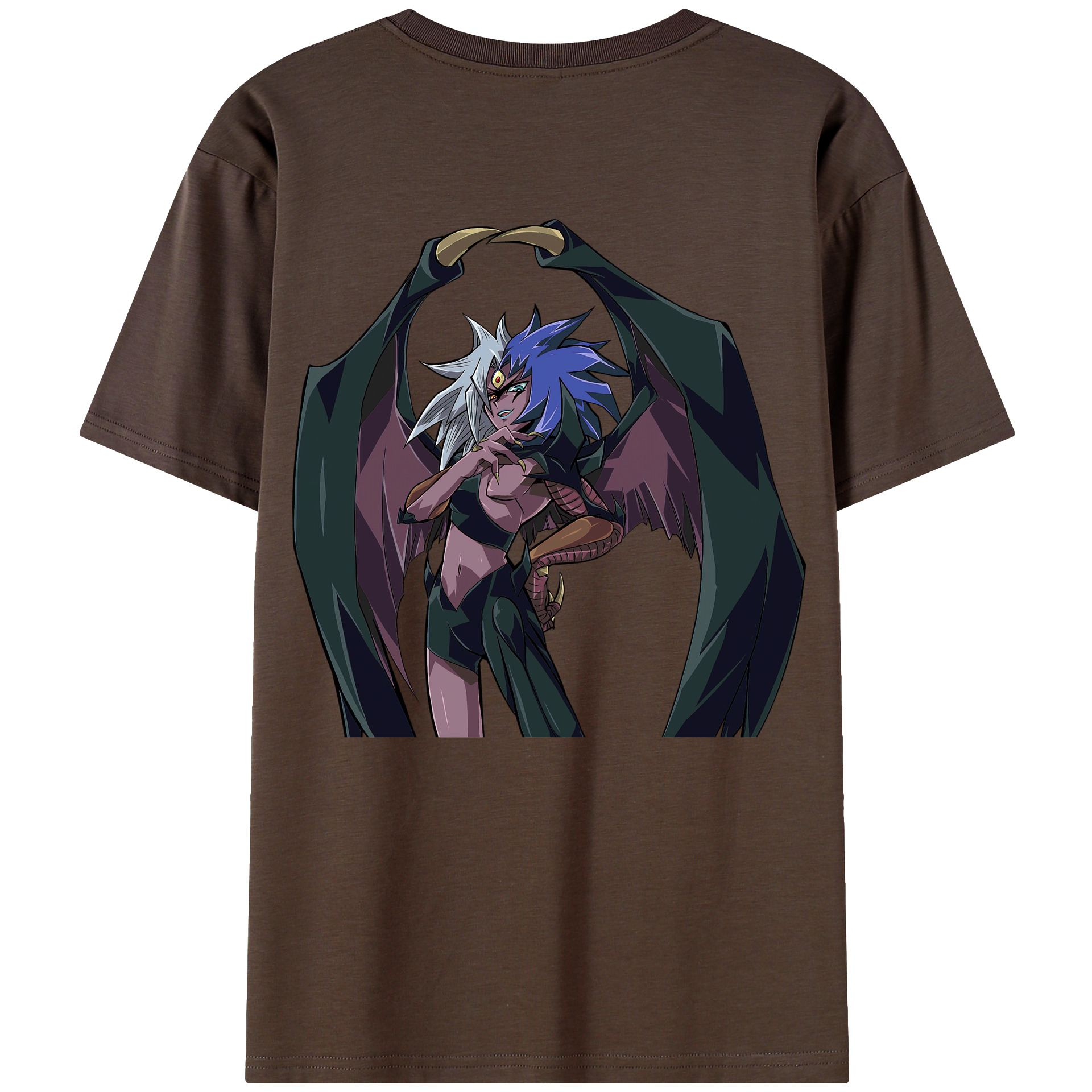 （画像用） 遊☆戯☆王 Yu-Gi-Oh! 綿100％半袖Tシャツ（背面プリント）
