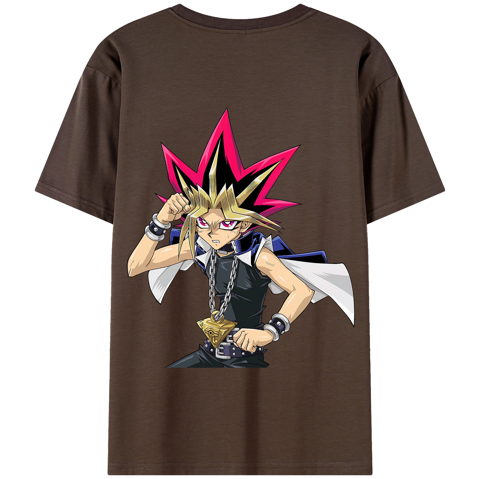 （画像用） 遊☆戯☆王 Yu-Gi-Oh! 綿100％半袖Tシャツ（背面プリント）