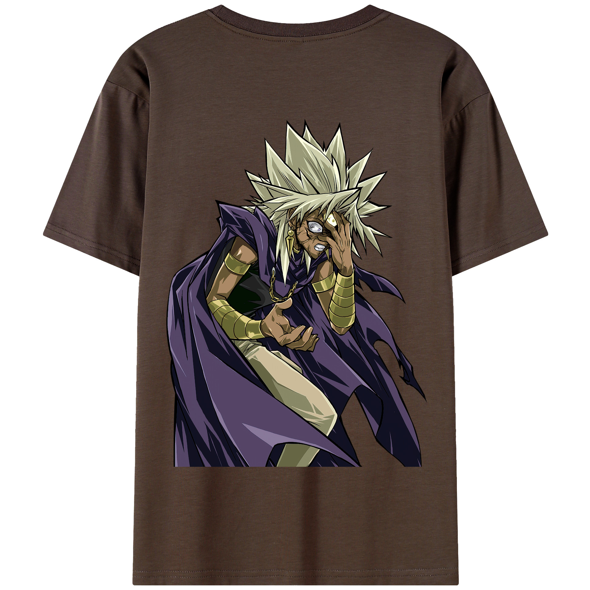 （画像用） 遊☆戯☆王 Yu-Gi-Oh! 綿100％半袖Tシャツ（背面プリント）
