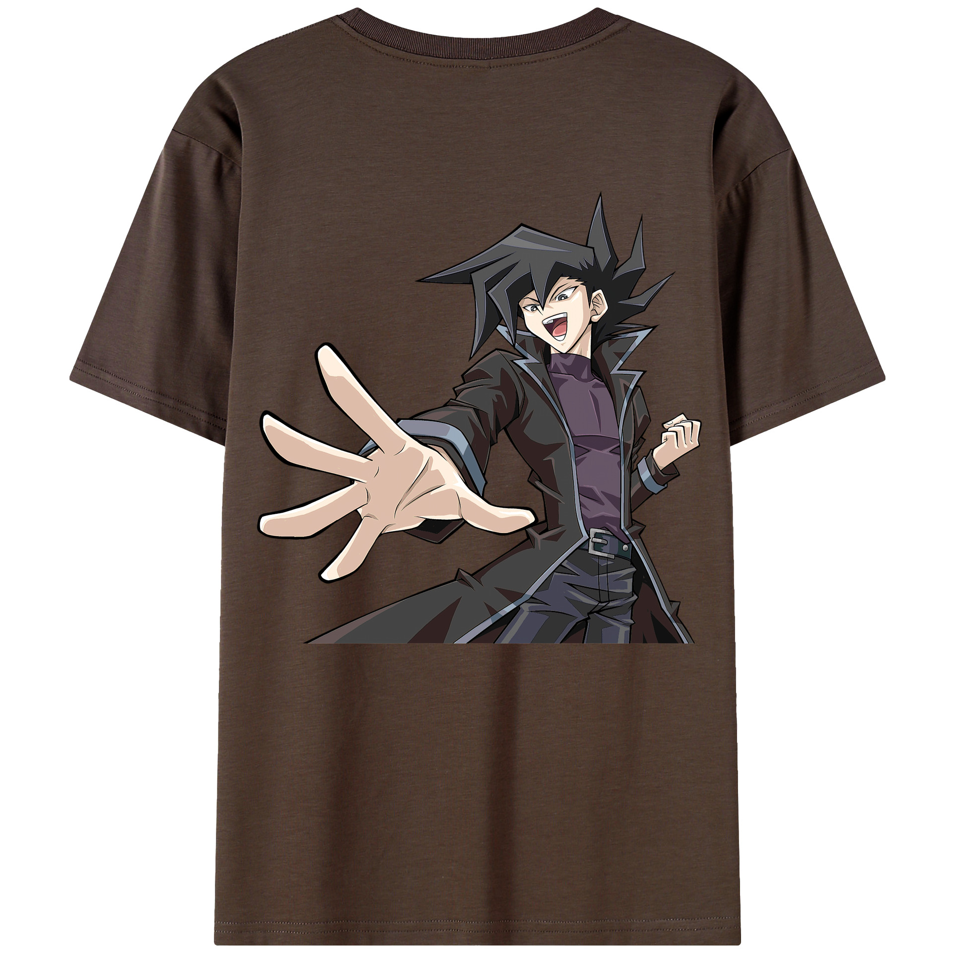 （画像用） 遊☆戯☆王 Yu-Gi-Oh! 綿100％半袖Tシャツ（背面プリント）