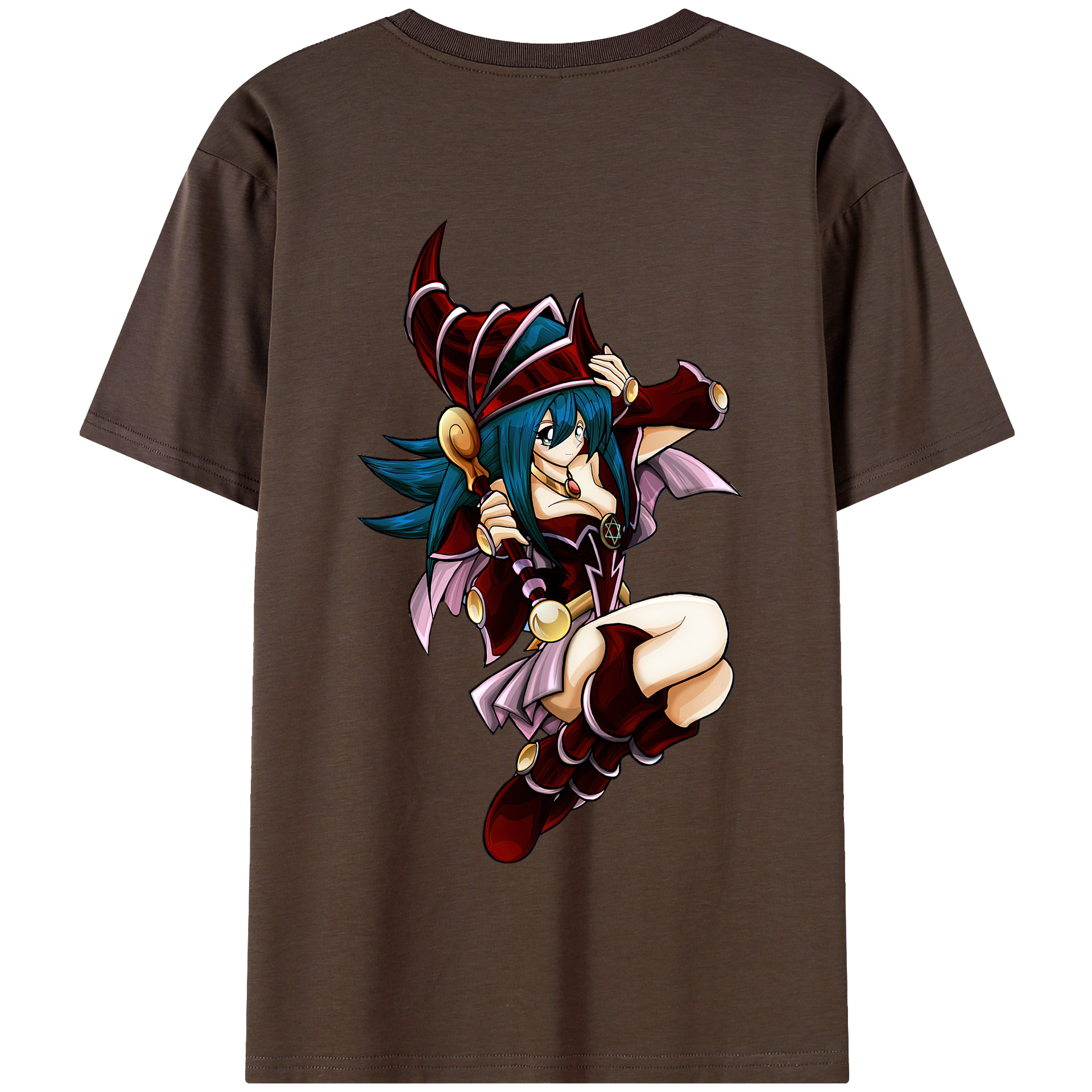 （画像用） 遊☆戯☆王 Yu-Gi-Oh! 綿100％半袖Tシャツ（背面プリント）