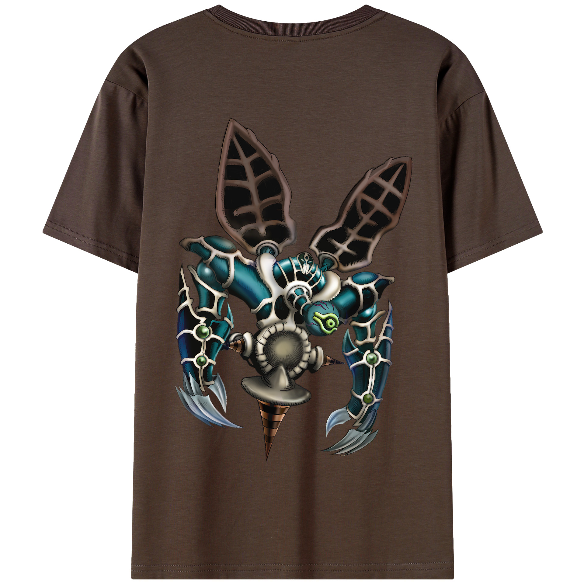 （画像用） 遊☆戯☆王 Yu-Gi-Oh! 綿100％半袖Tシャツ（背面プリント）