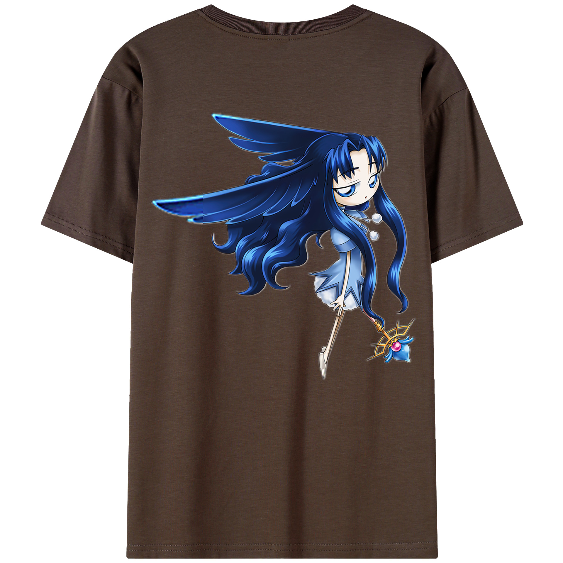 （画像用） 遊☆戯☆王 Yu-Gi-Oh! 綿100％半袖Tシャツ（背面プリント）