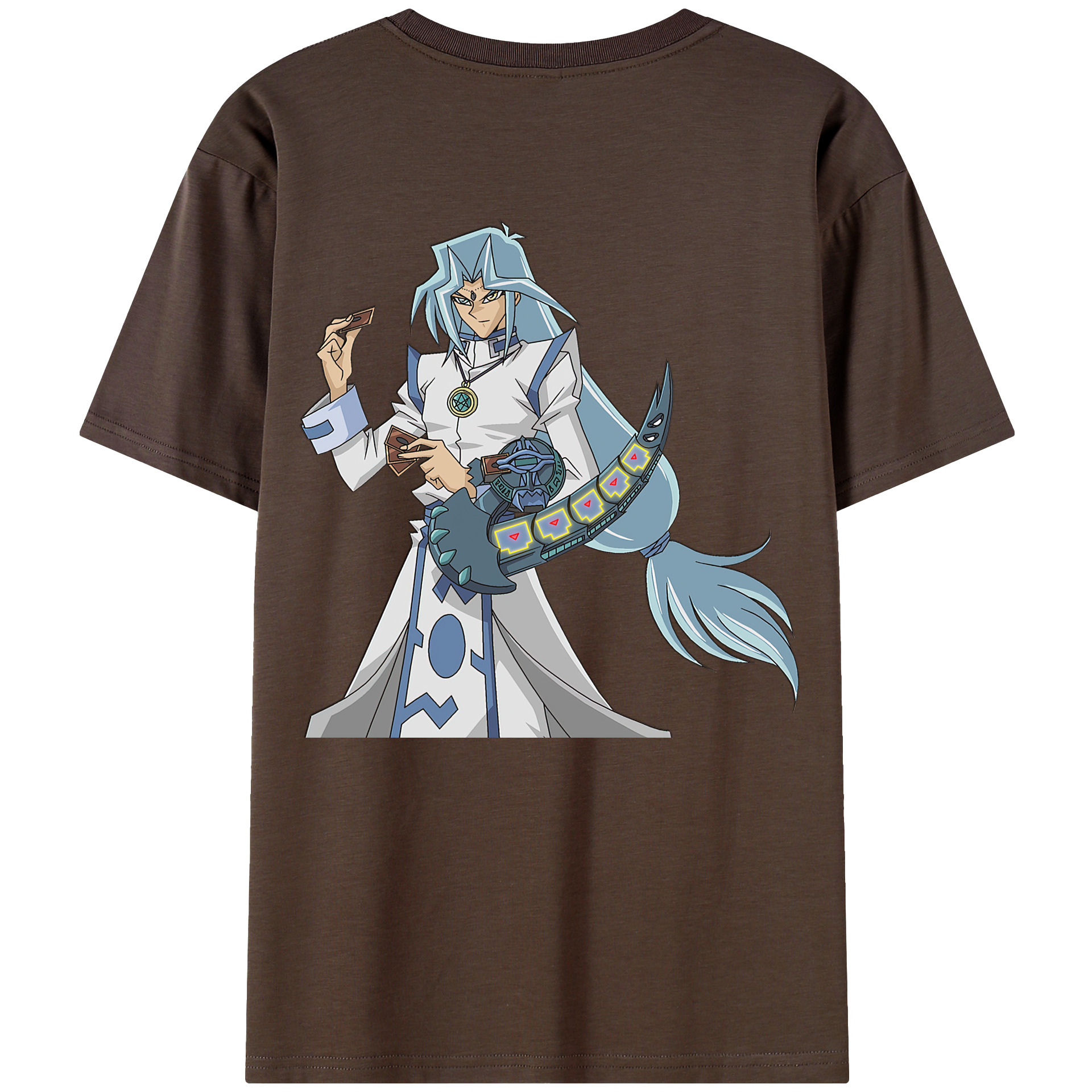 （画像用） 遊☆戯☆王 Yu-Gi-Oh! 綿100％半袖Tシャツ（背面プリント）