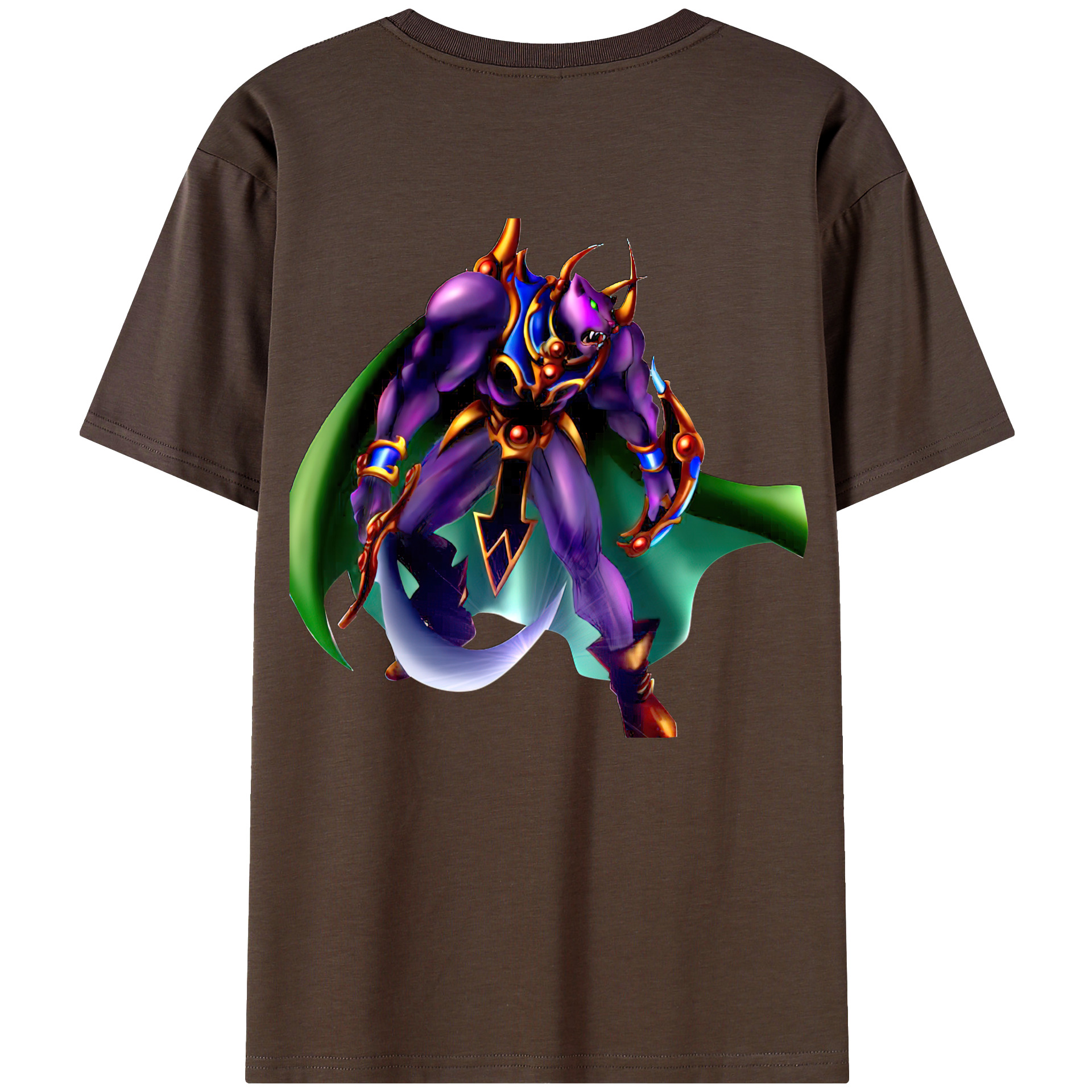 （画像用） 遊☆戯☆王 Yu-Gi-Oh! 綿100％半袖Tシャツ（背面プリント）