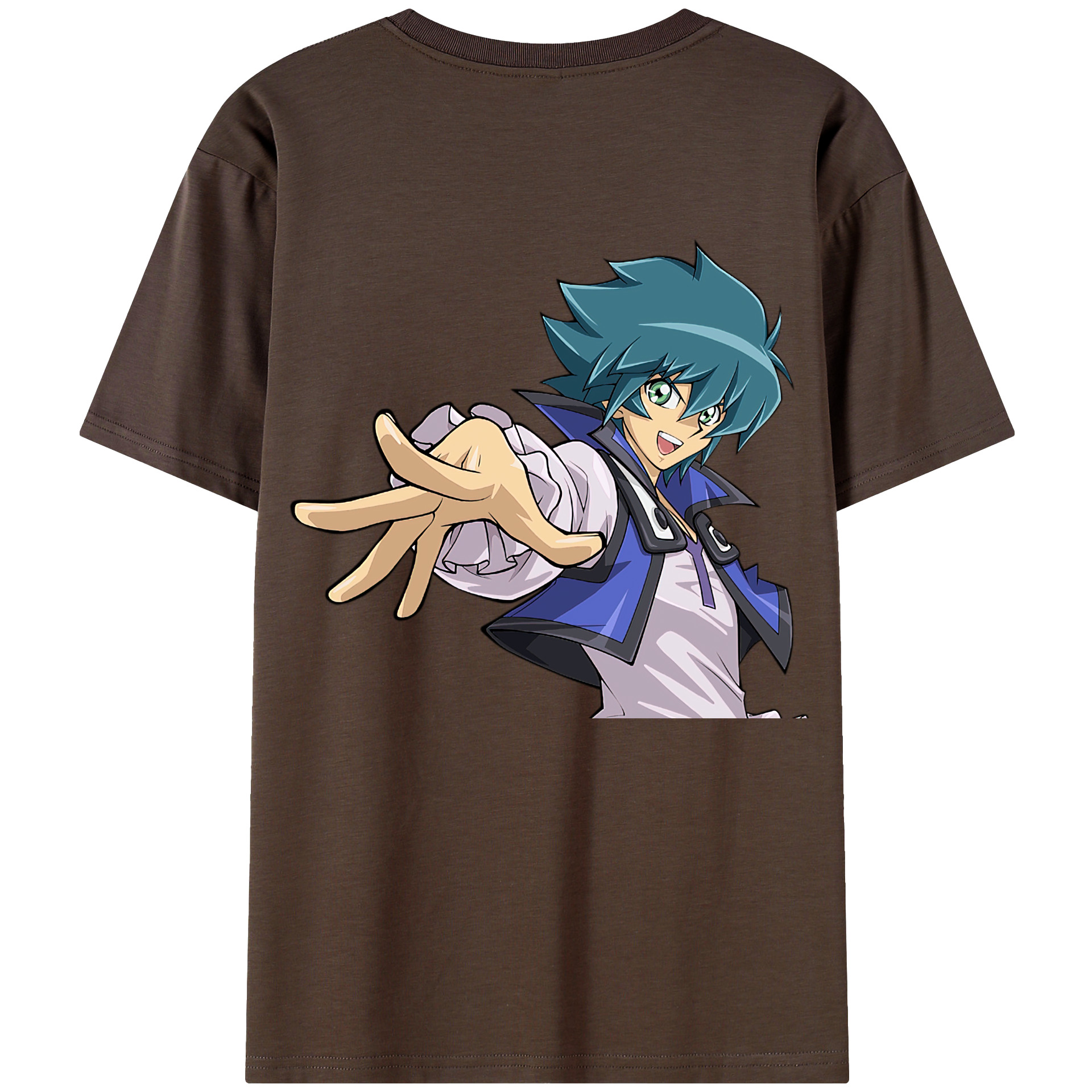 （画像用） 遊☆戯☆王 Yu-Gi-Oh! 綿100％半袖Tシャツ（背面プリント）