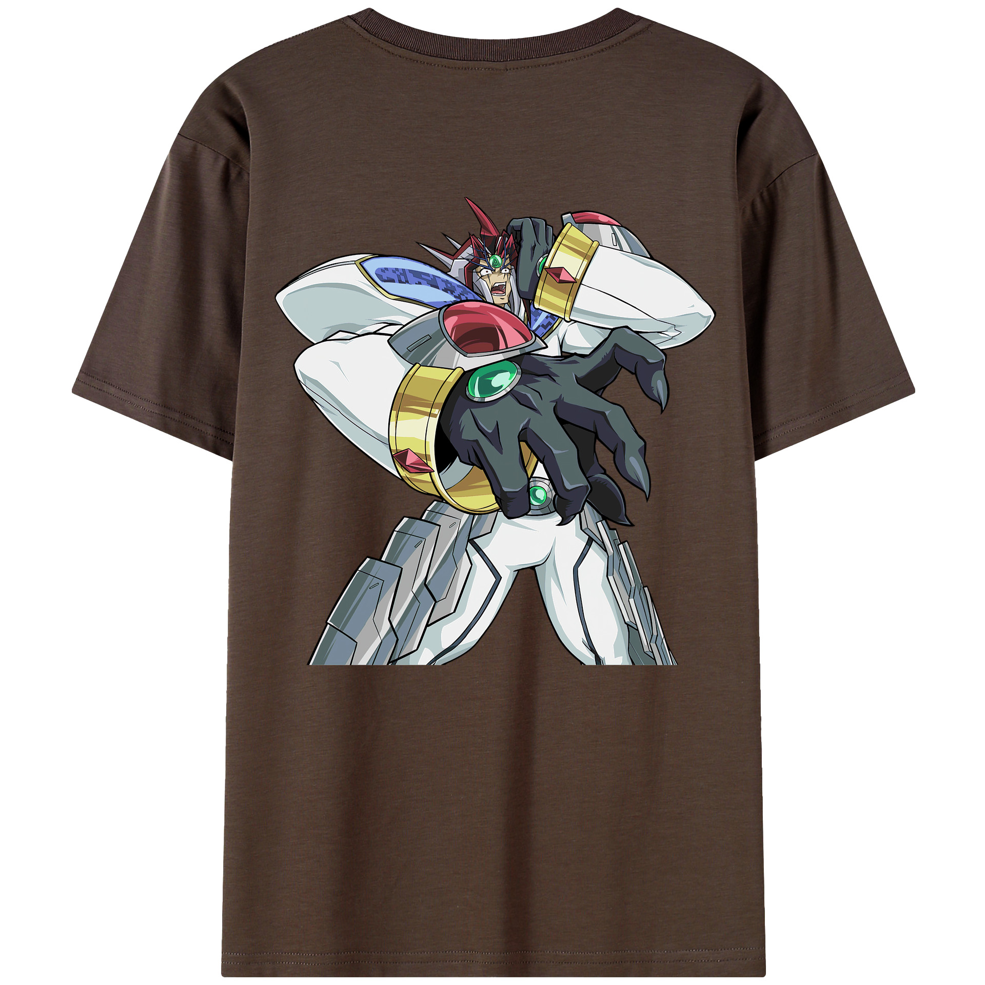 （画像用） 遊☆戯☆王 Yu-Gi-Oh! 綿100％半袖Tシャツ（背面プリント）