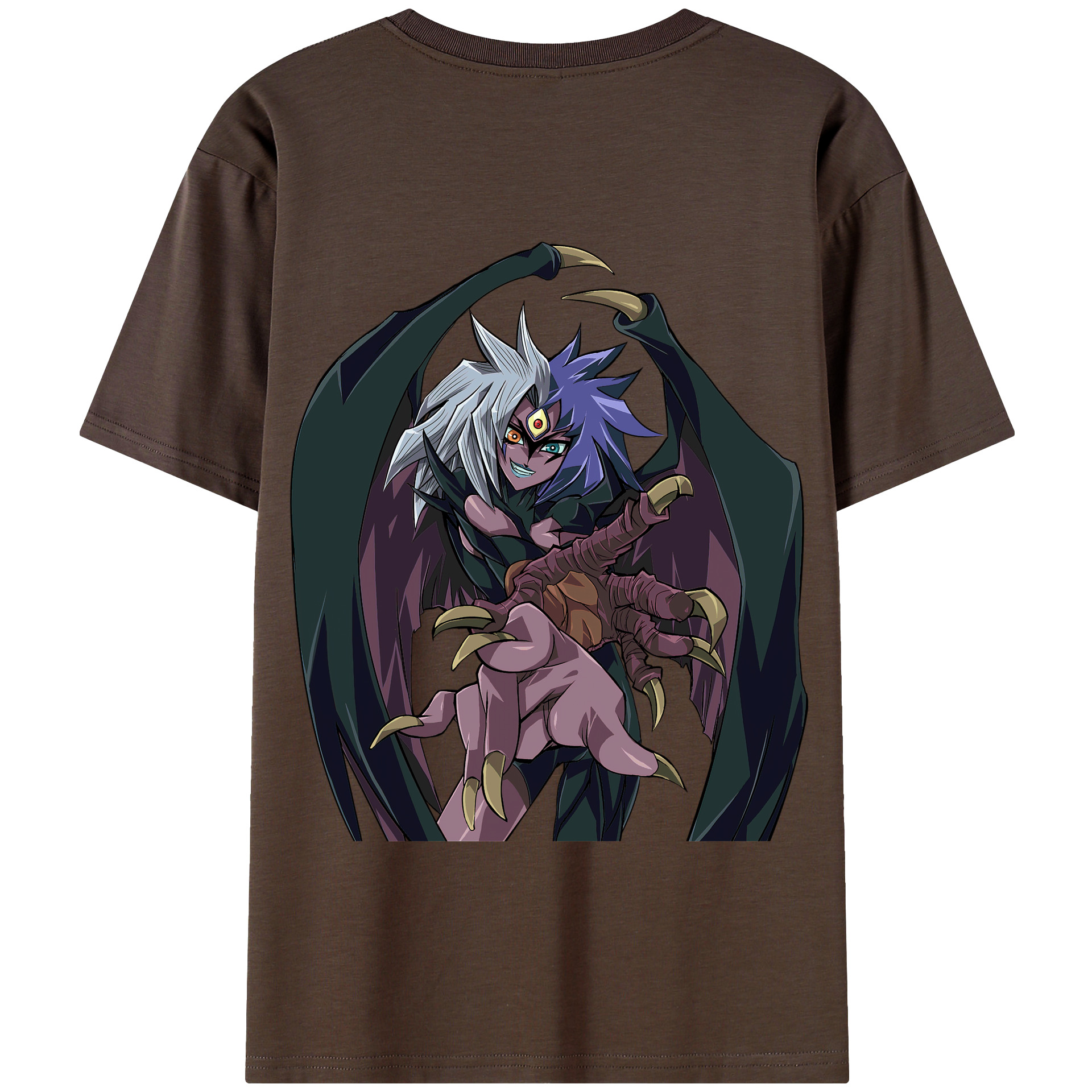 （画像用） 遊☆戯☆王 Yu-Gi-Oh! 綿100％半袖Tシャツ（背面プリント）