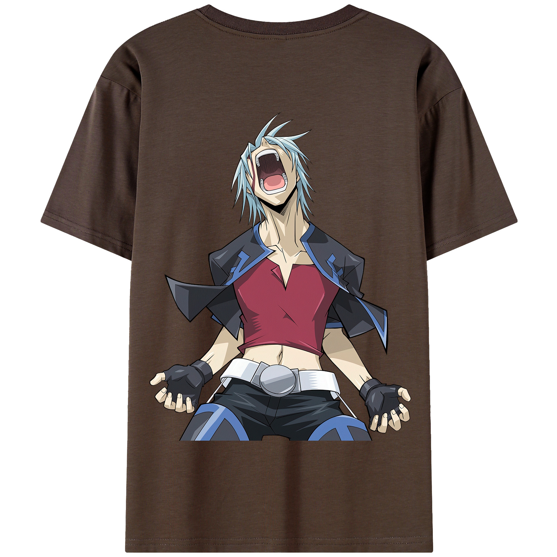（画像用） 遊☆戯☆王 Yu-Gi-Oh! 綿100％半袖Tシャツ（背面プリント）