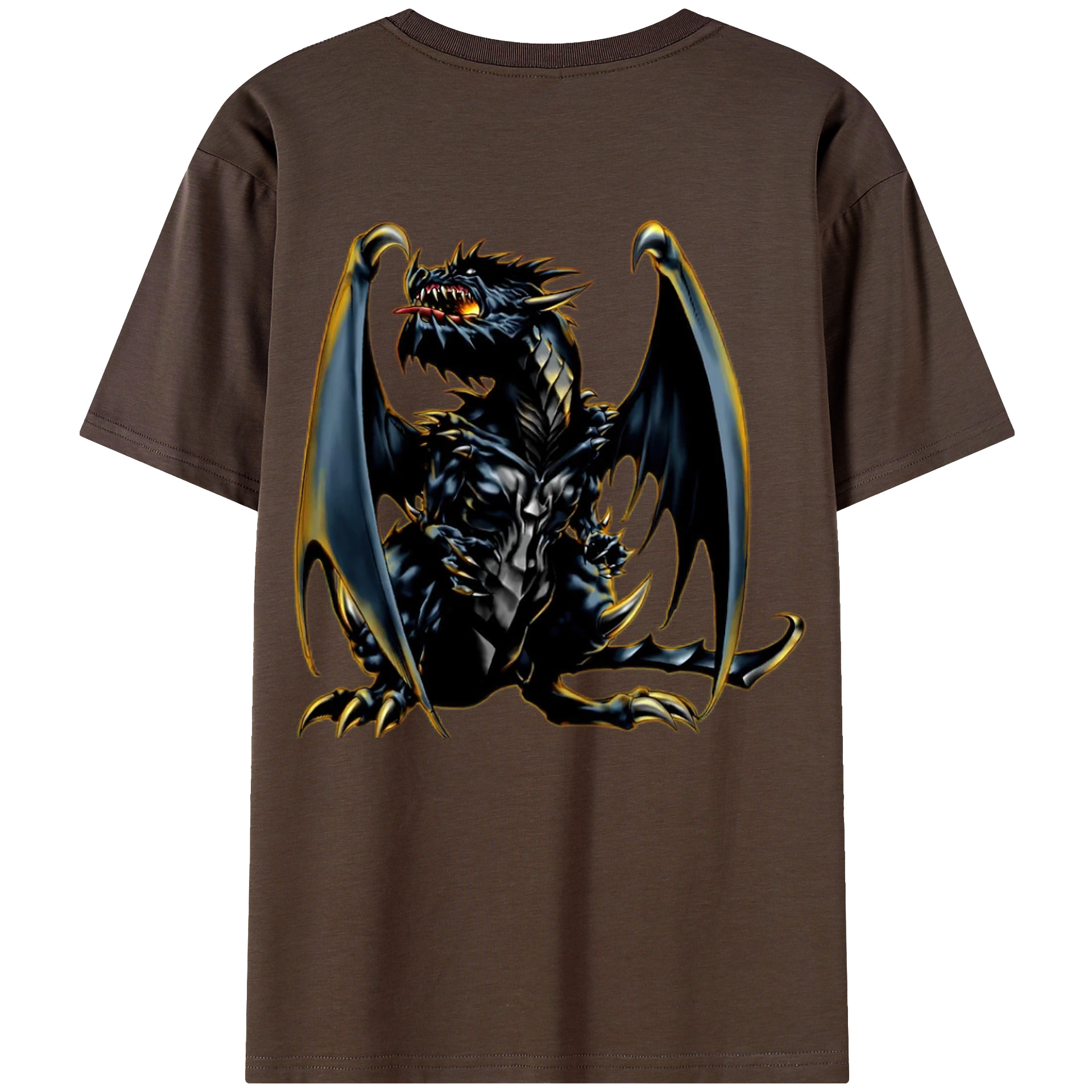 （画像用） 遊☆戯☆王 Yu-Gi-Oh! 綿100％半袖Tシャツ（背面プリント）