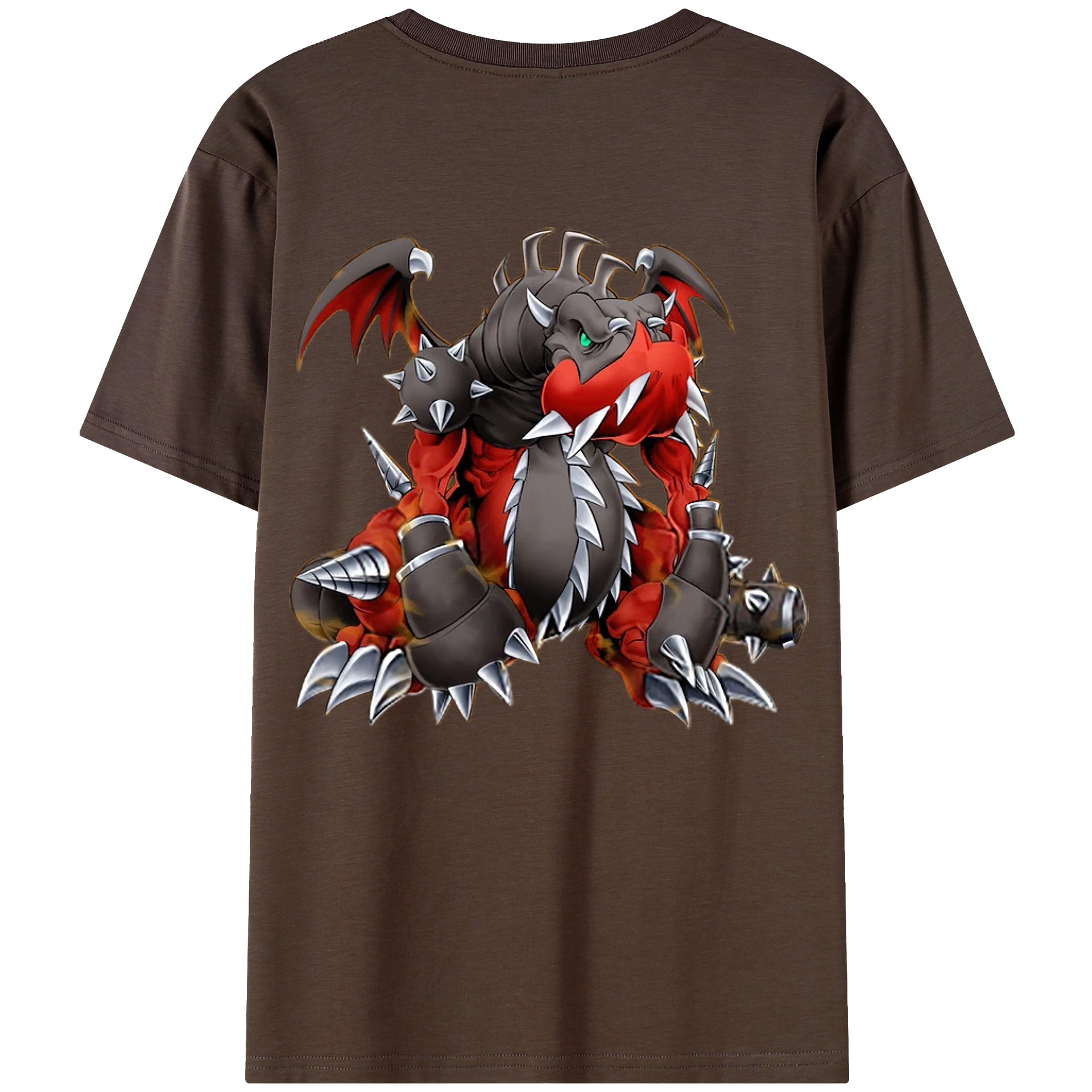 （画像用） 遊☆戯☆王 Yu-Gi-Oh! 綿100％半袖Tシャツ（背面プリント）