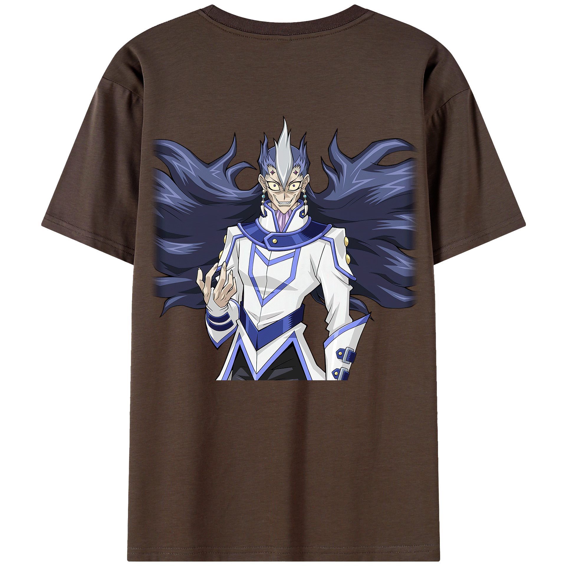 （画像用） 遊☆戯☆王 Yu-Gi-Oh! 綿100％半袖Tシャツ（背面プリント）
