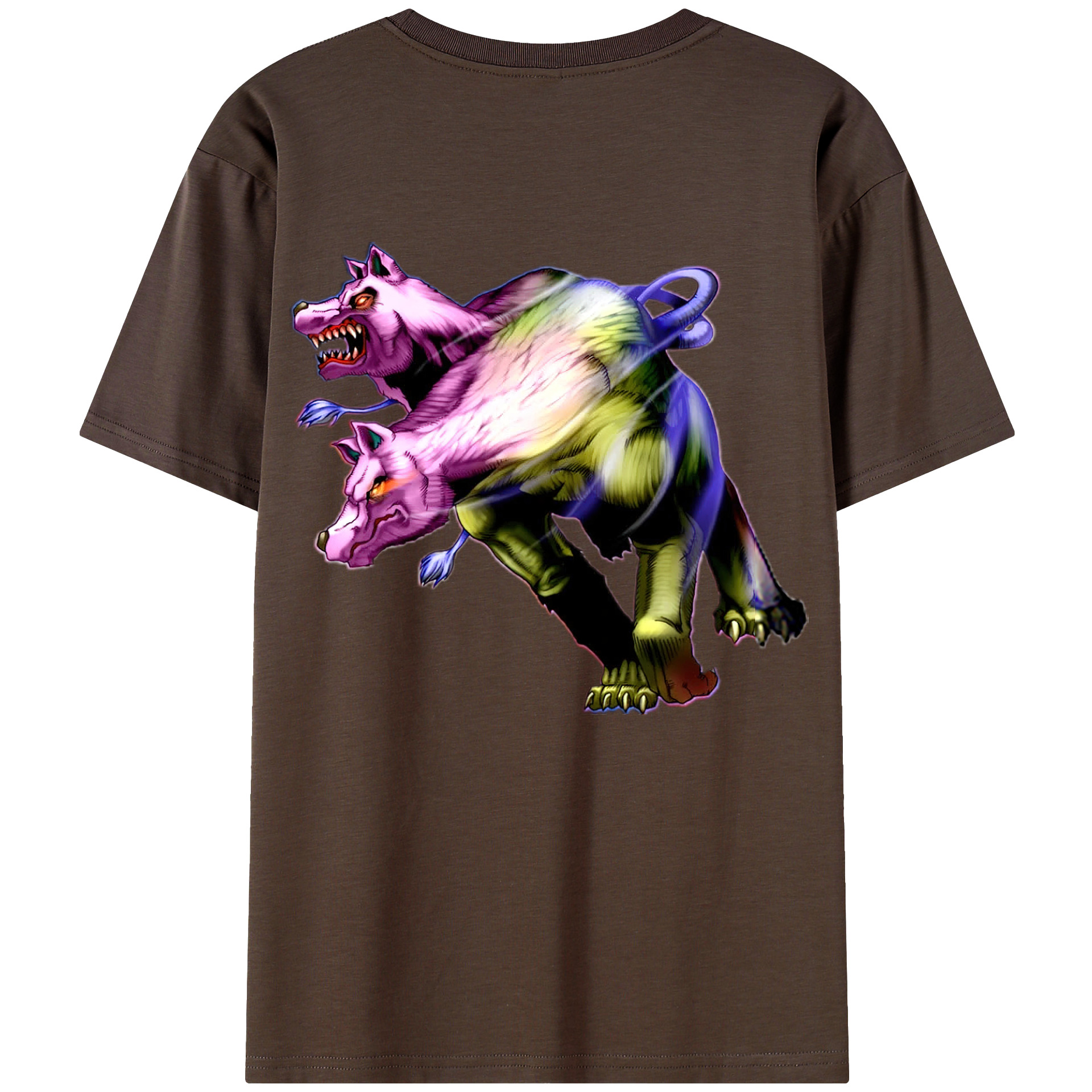 （画像用） 遊☆戯☆王 Yu-Gi-Oh! 綿100％半袖Tシャツ（背面プリント）