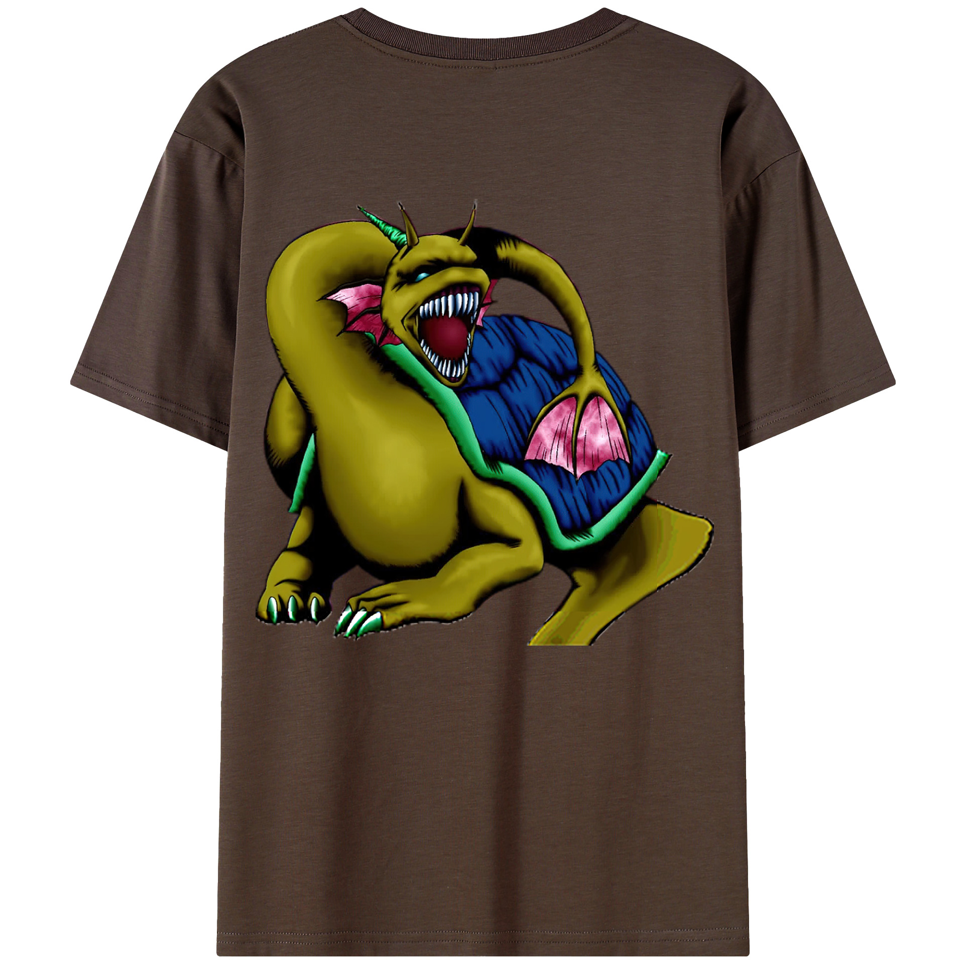 （画像用） 遊☆戯☆王 Yu-Gi-Oh! 綿100％半袖Tシャツ（背面プリント）