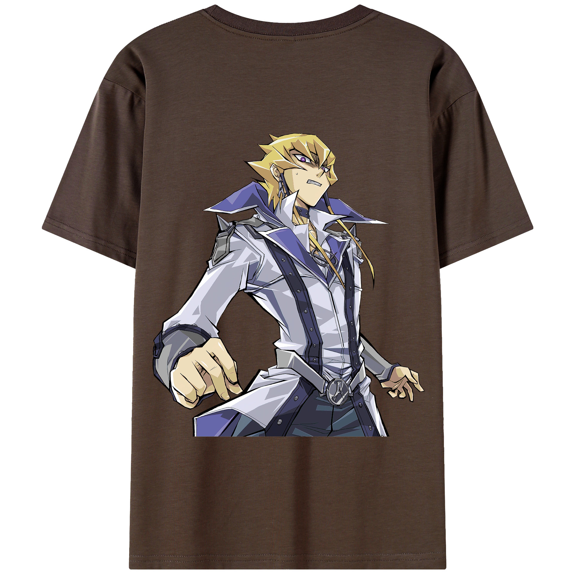 （画像用） 遊☆戯☆王 Yu-Gi-Oh! 綿100％半袖Tシャツ（背面プリント）