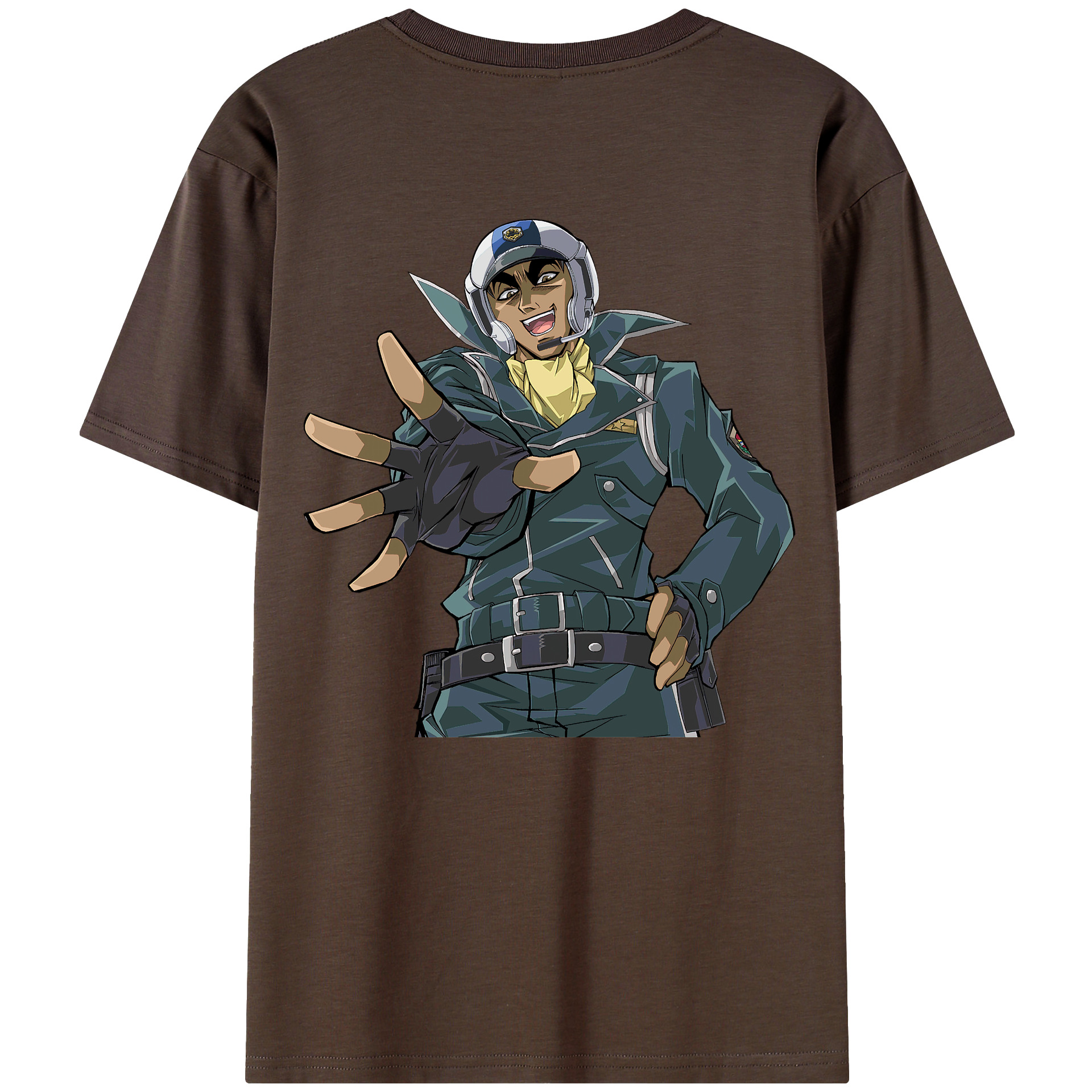 （画像用） 遊☆戯☆王 Yu-Gi-Oh! 綿100％半袖Tシャツ（背面プリント）