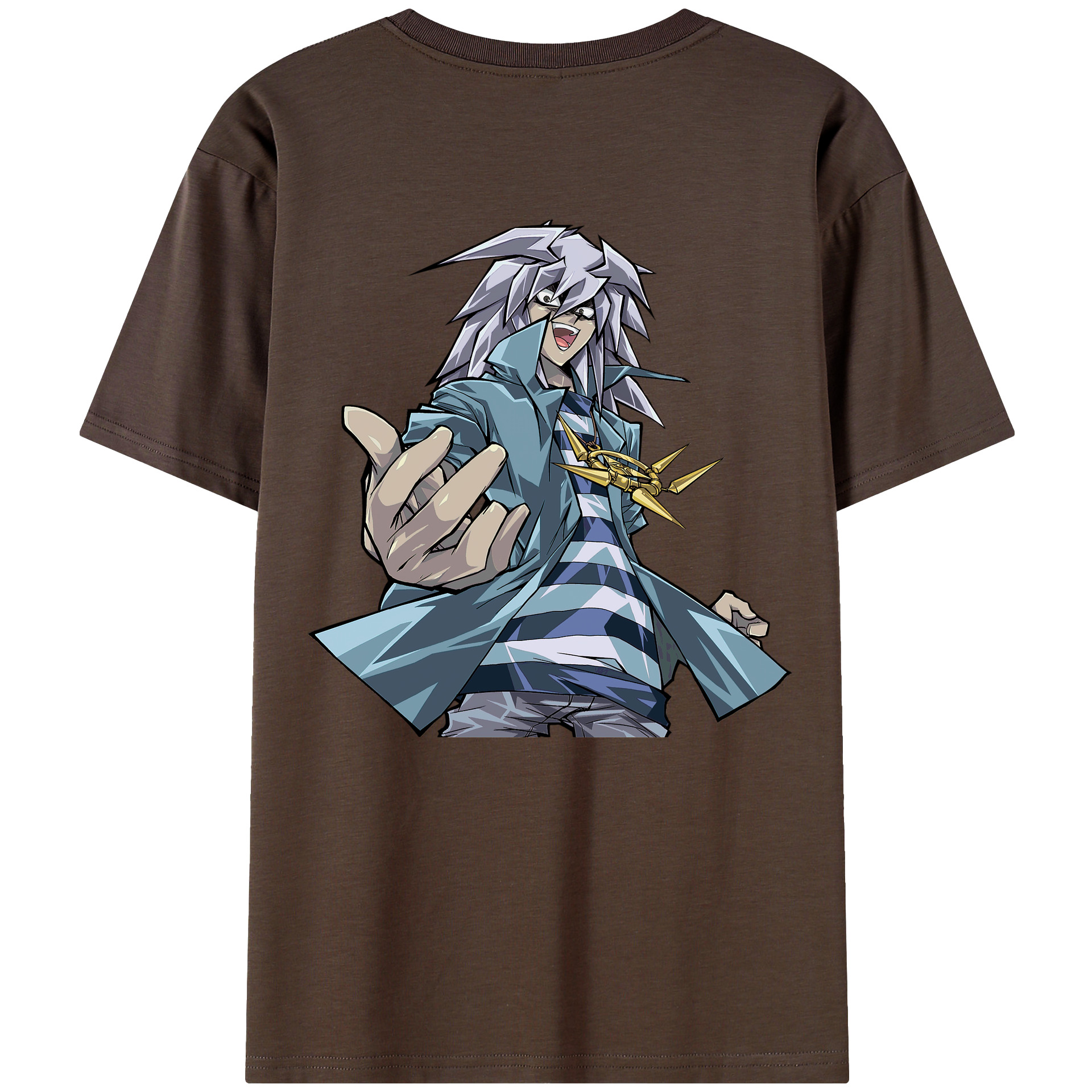 （画像用） 遊☆戯☆王 Yu-Gi-Oh! 綿100％半袖Tシャツ（背面プリント）