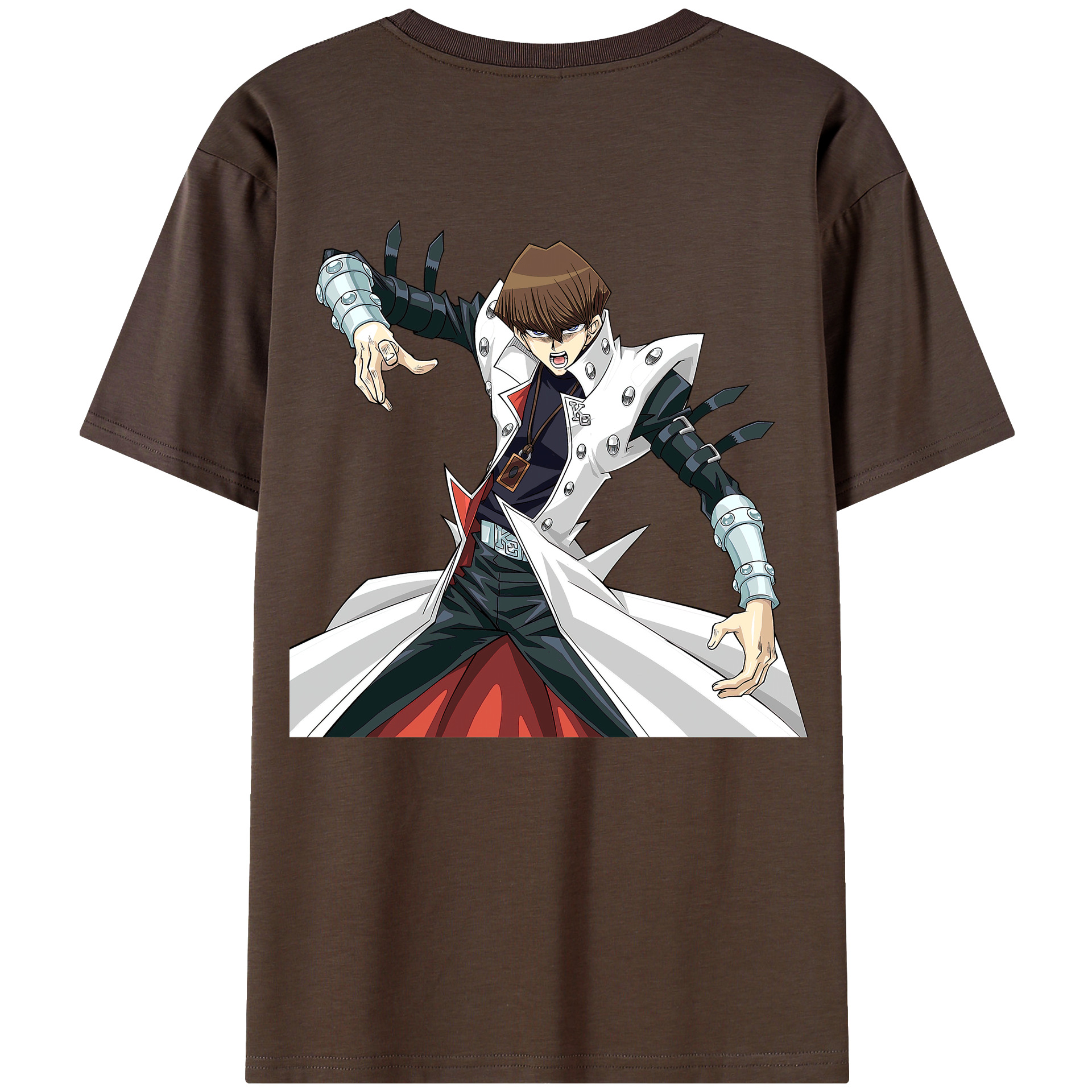 （画像用） 遊☆戯☆王 Yu-Gi-Oh! 綿100％半袖Tシャツ（背面プリント）