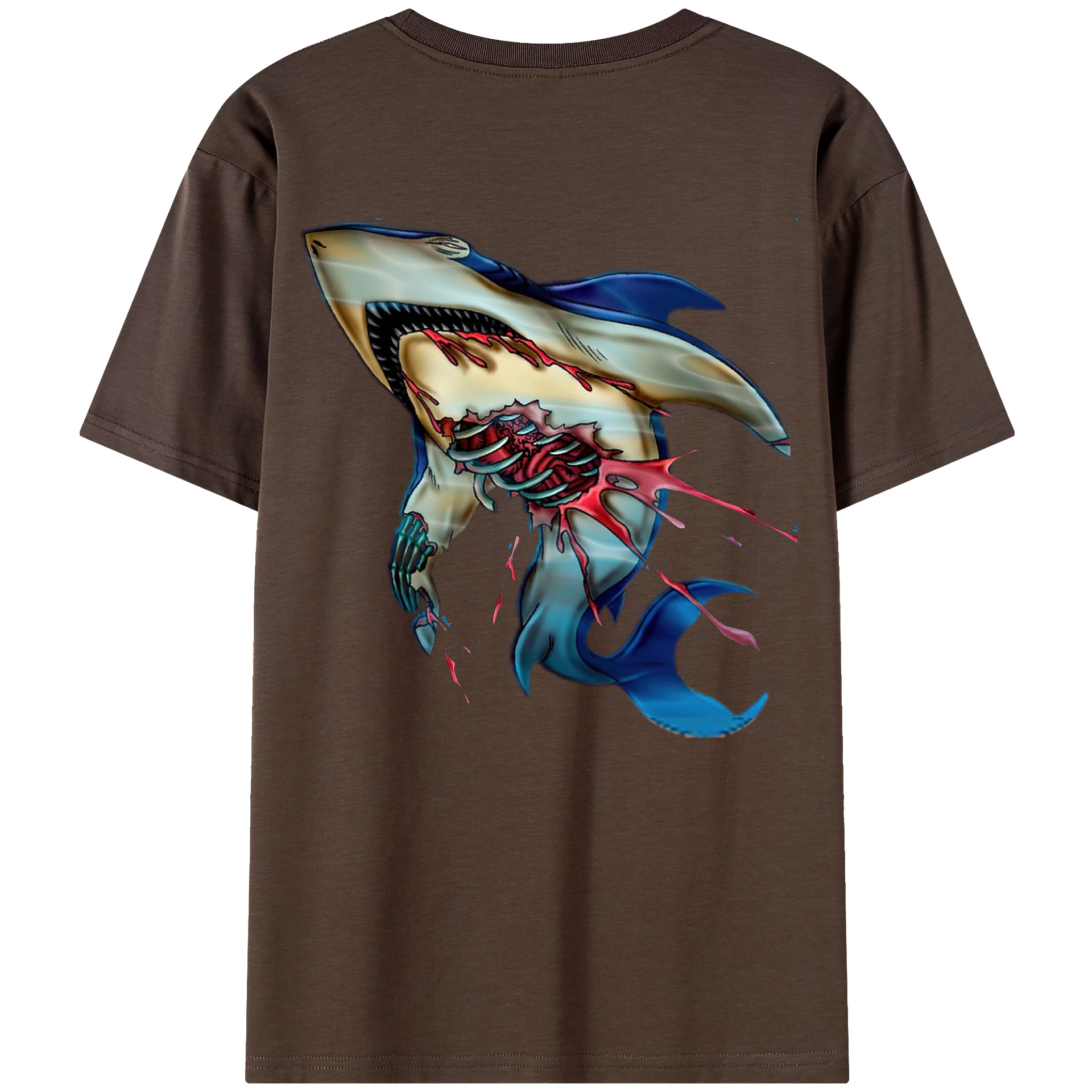 （画像用） 遊☆戯☆王 Yu-Gi-Oh! 綿100％半袖Tシャツ（背面プリント）