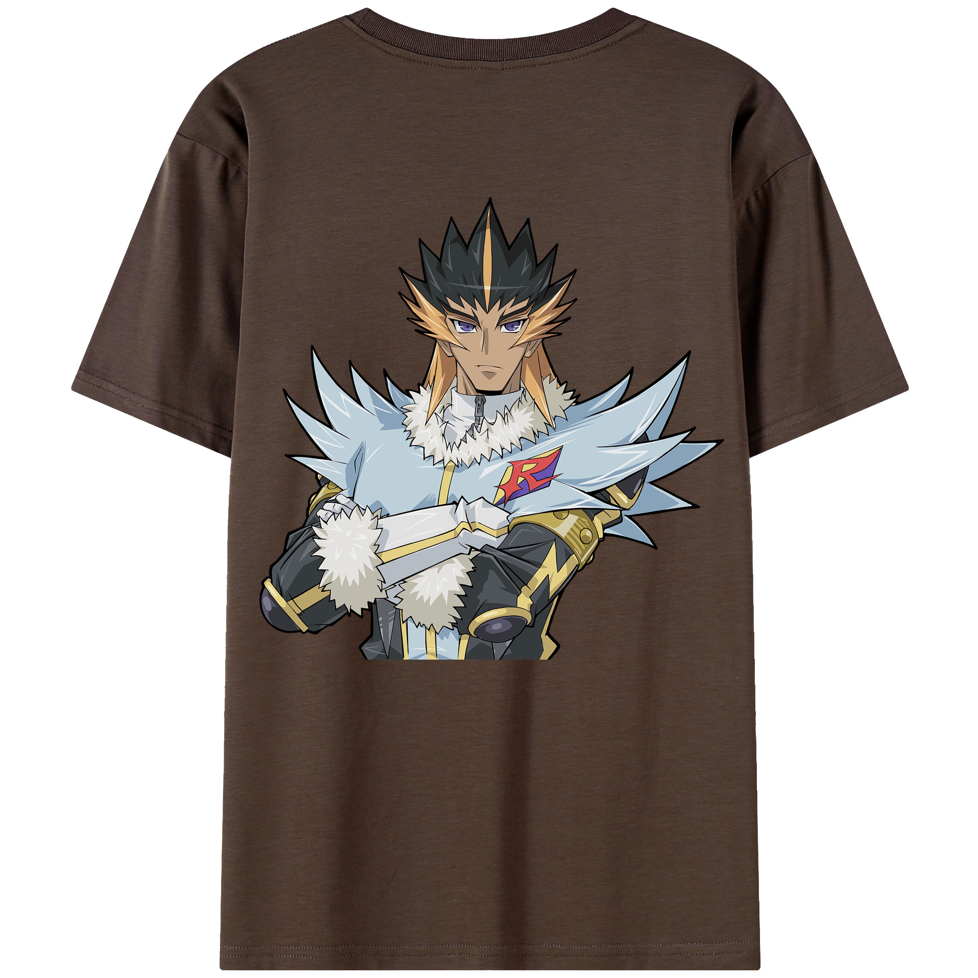 （画像用） 遊☆戯☆王 Yu-Gi-Oh! 綿100％半袖Tシャツ（背面プリント）