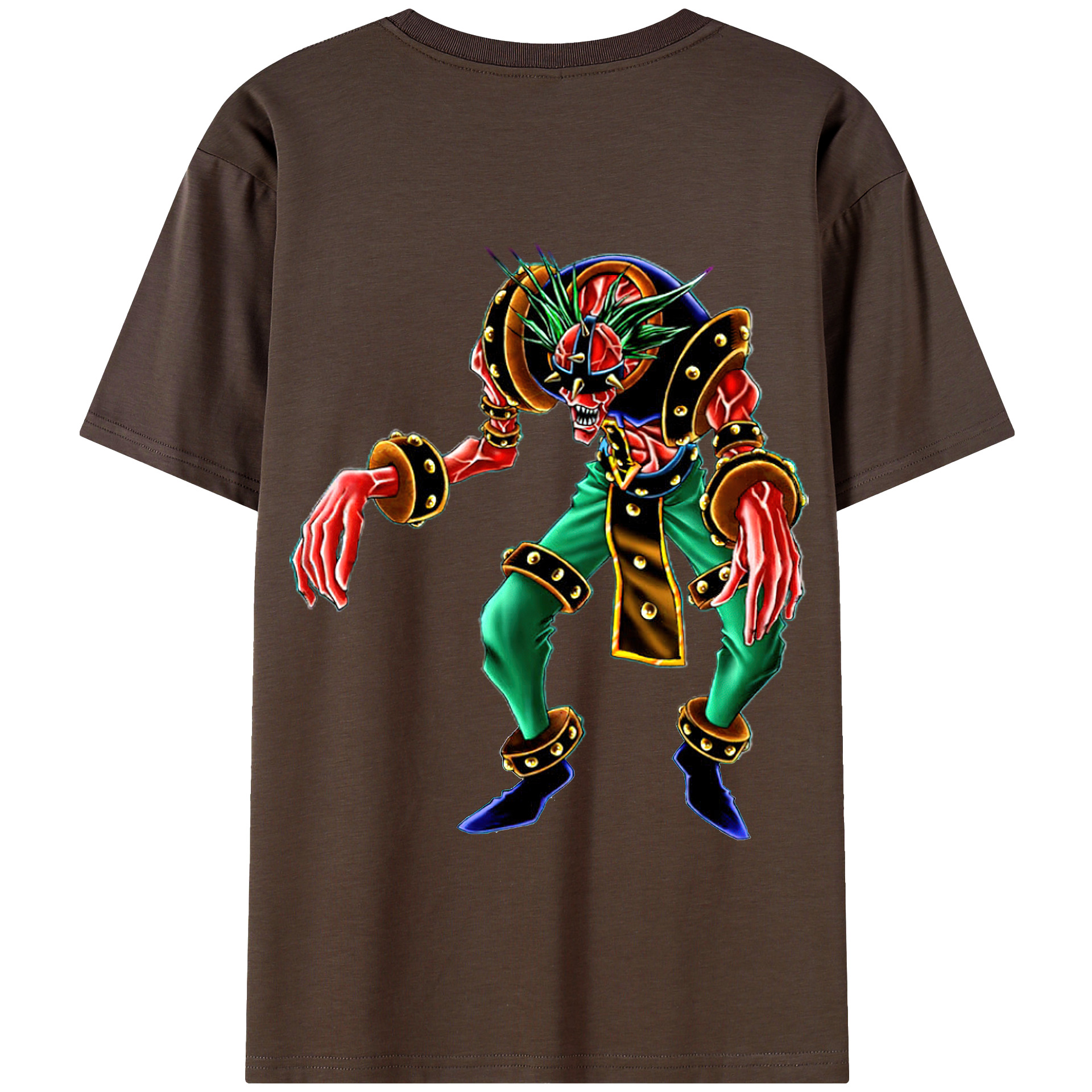 （画像用） 遊☆戯☆王 Yu-Gi-Oh! 綿100％半袖Tシャツ（背面プリント）