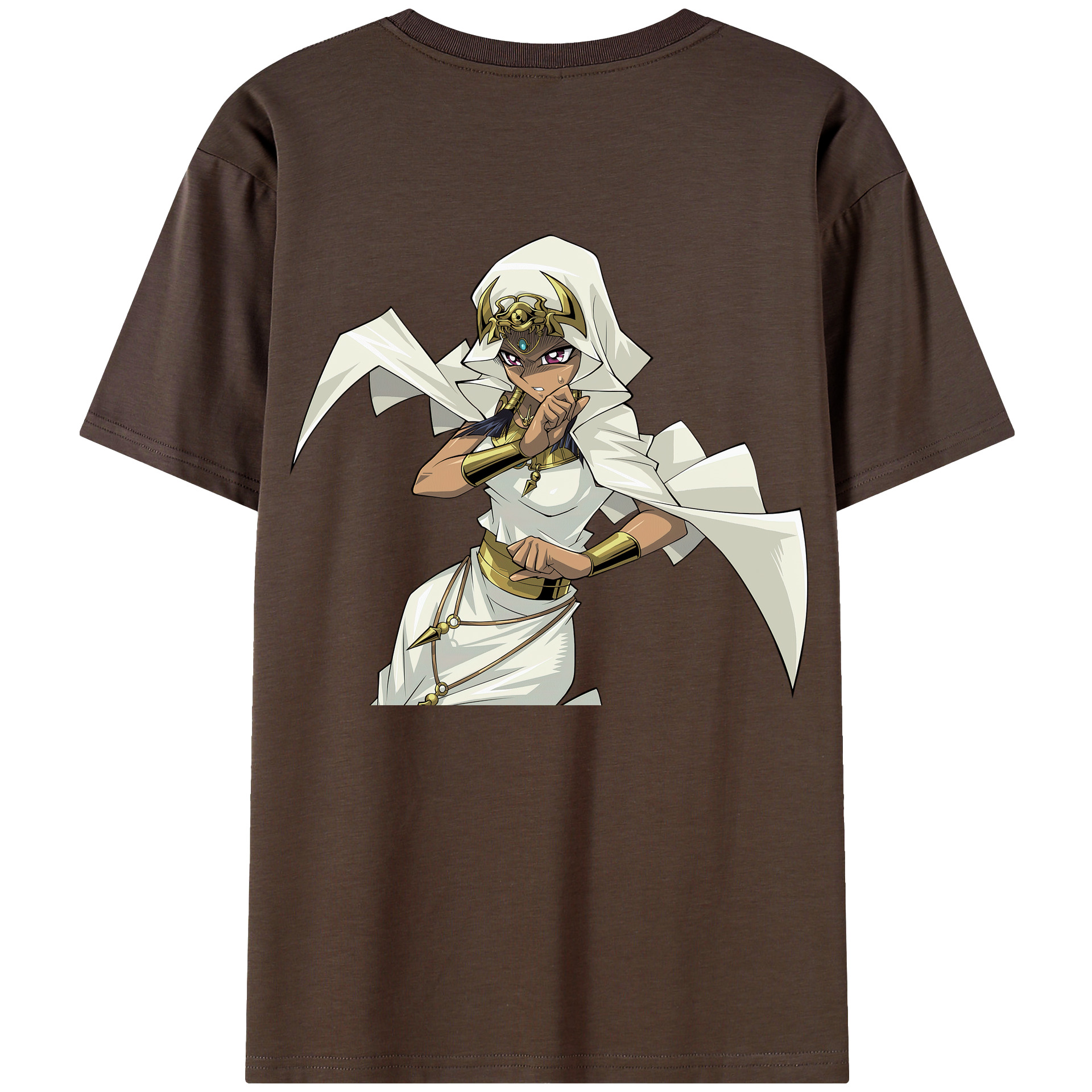 （画像用） 遊☆戯☆王 Yu-Gi-Oh! 綿100％半袖Tシャツ（背面プリント）