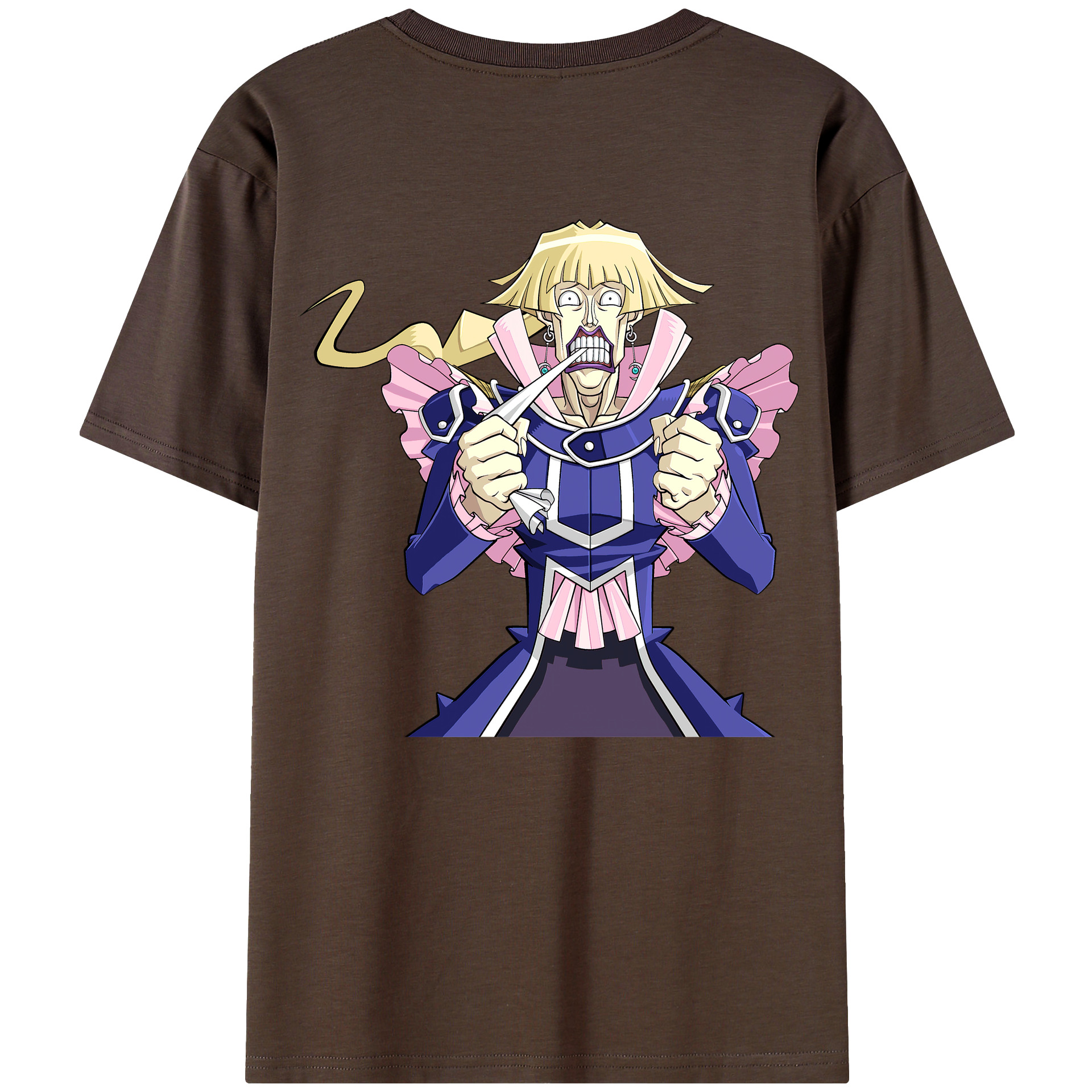 （画像用） 遊☆戯☆王 Yu-Gi-Oh! 綿100％半袖Tシャツ（背面プリント）