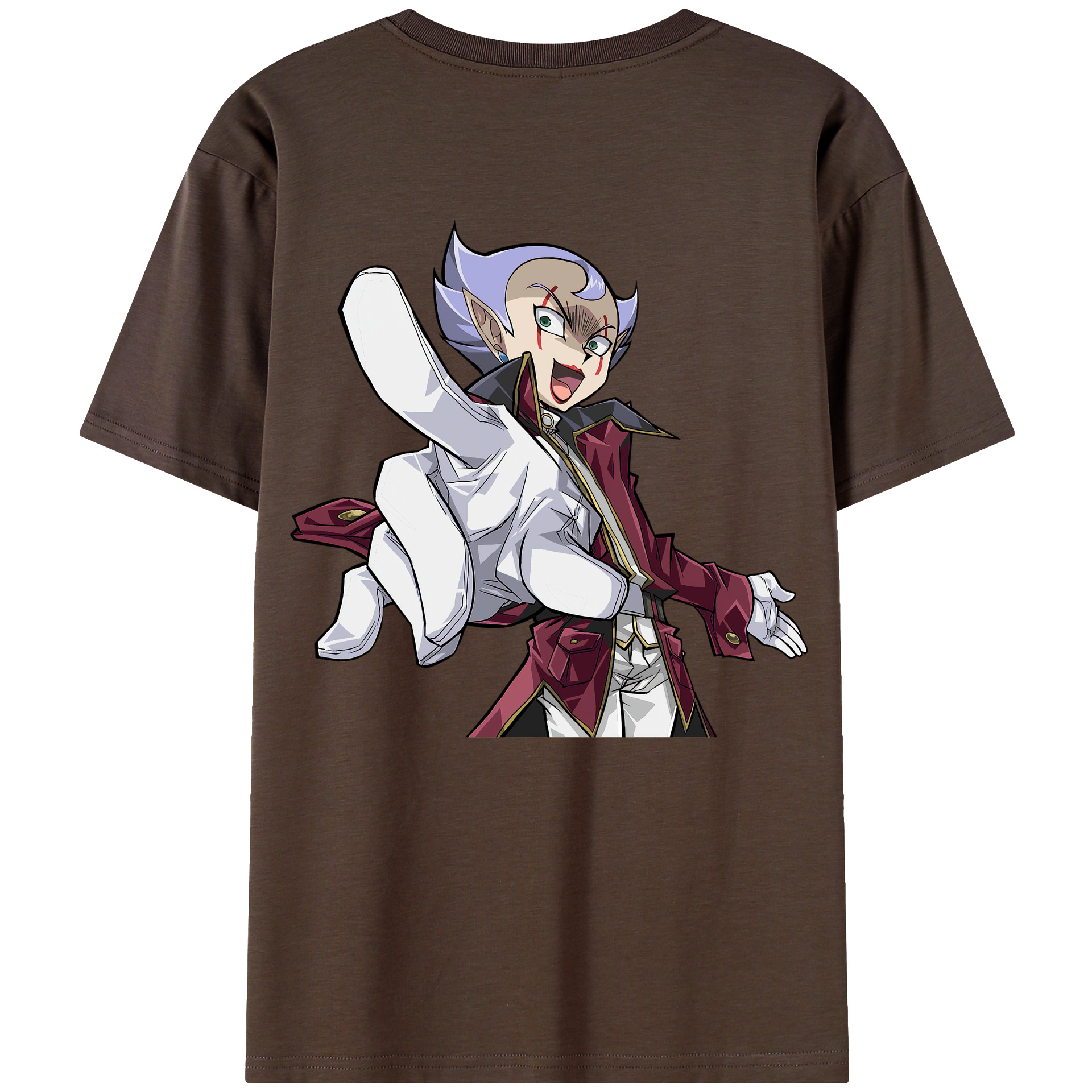 （画像用） 遊☆戯☆王 Yu-Gi-Oh! 綿100％半袖Tシャツ（背面プリント）