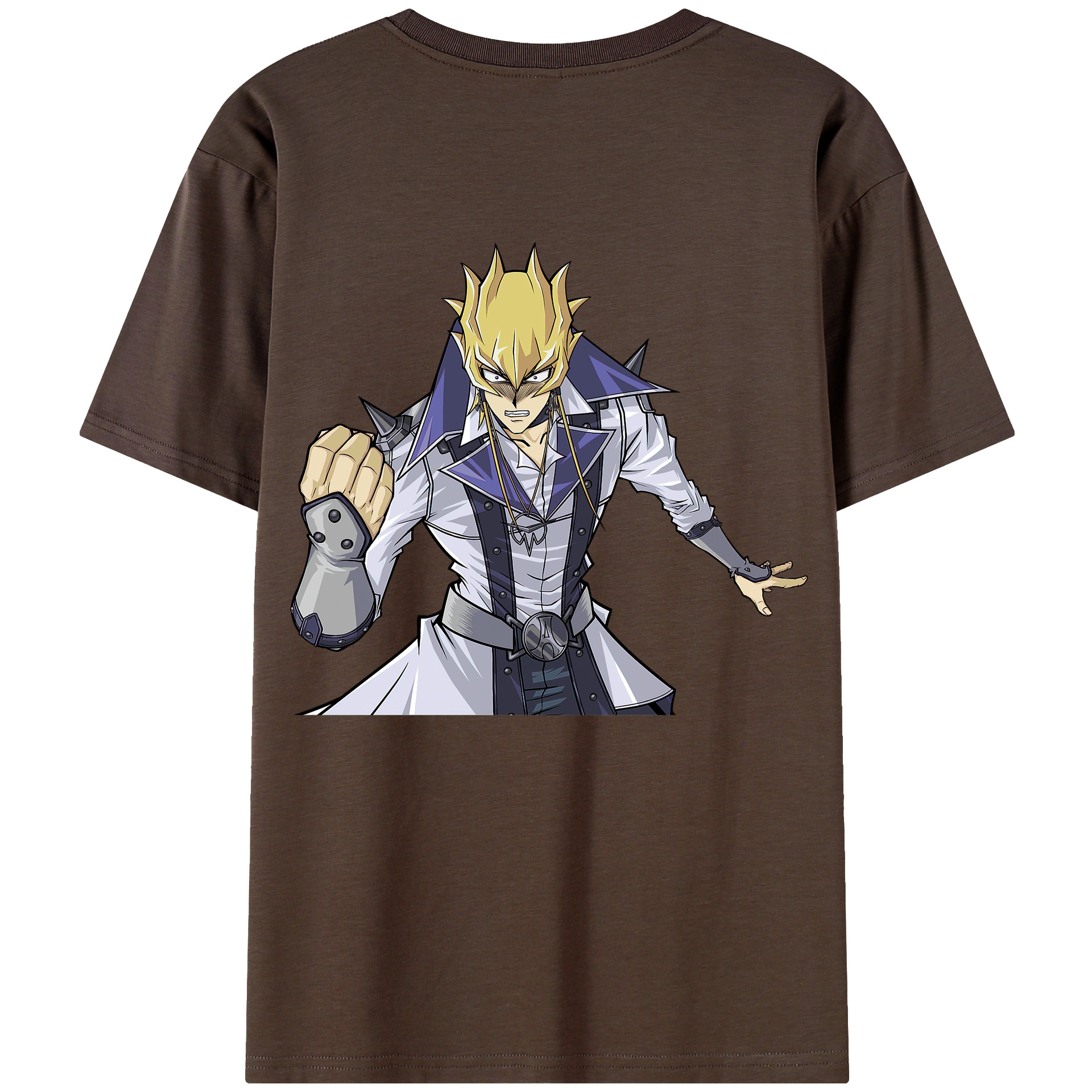 （画像用） 遊☆戯☆王 Yu-Gi-Oh! 綿100％半袖Tシャツ（背面プリント）