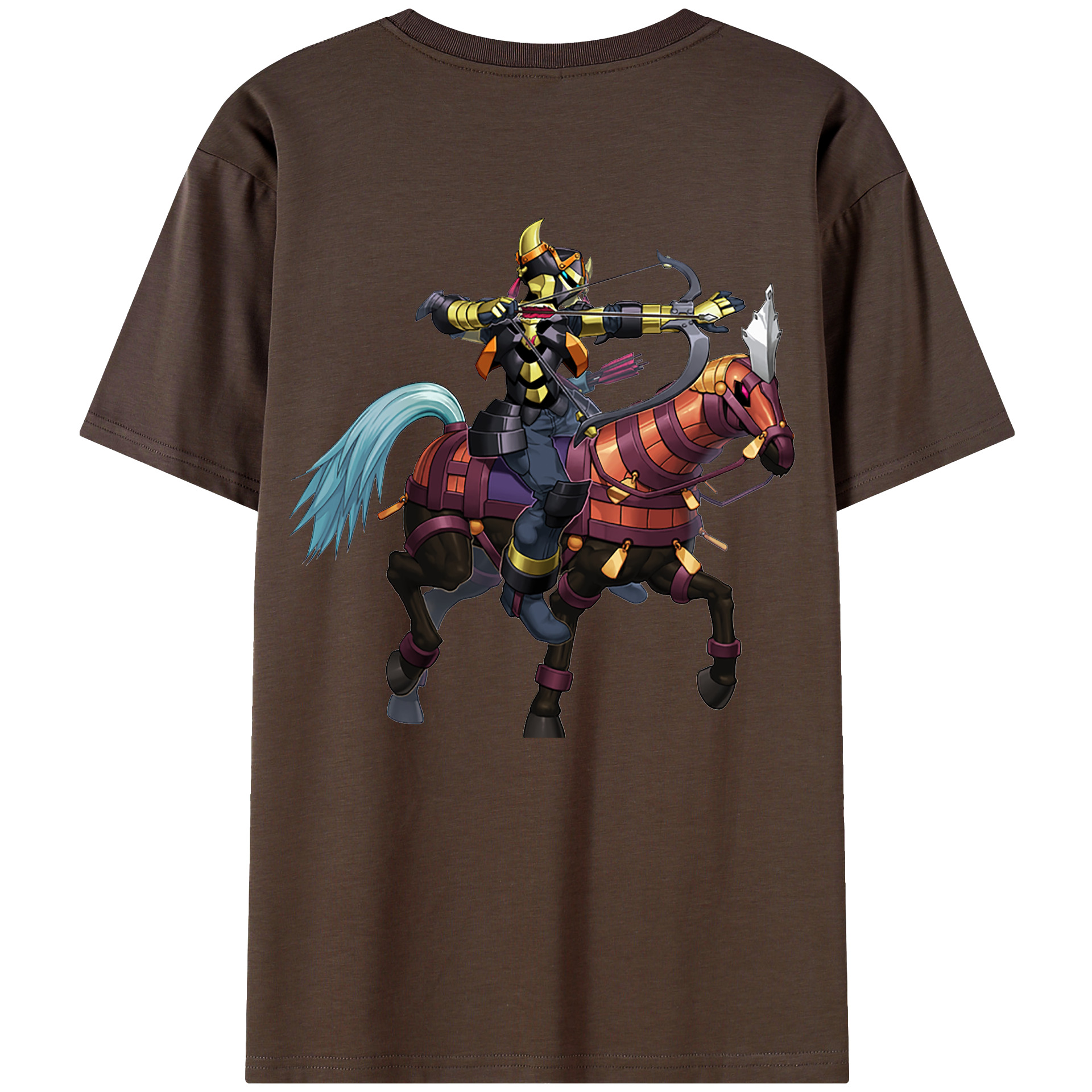 （画像用） 遊☆戯☆王 Yu-Gi-Oh! 綿100％半袖Tシャツ（背面プリント）