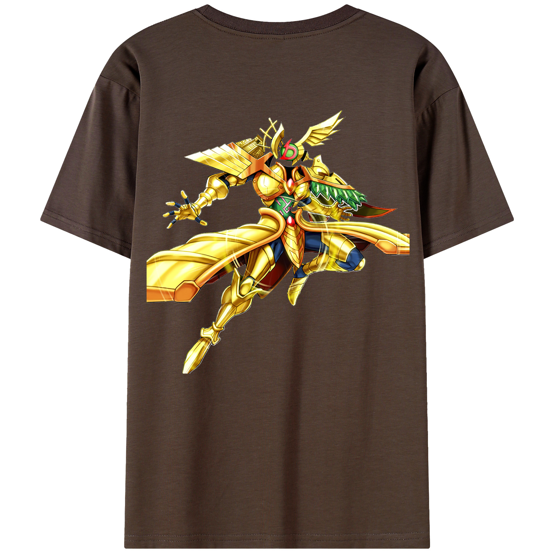 （画像用） 遊☆戯☆王 Yu-Gi-Oh! 綿100％半袖Tシャツ（背面プリント）