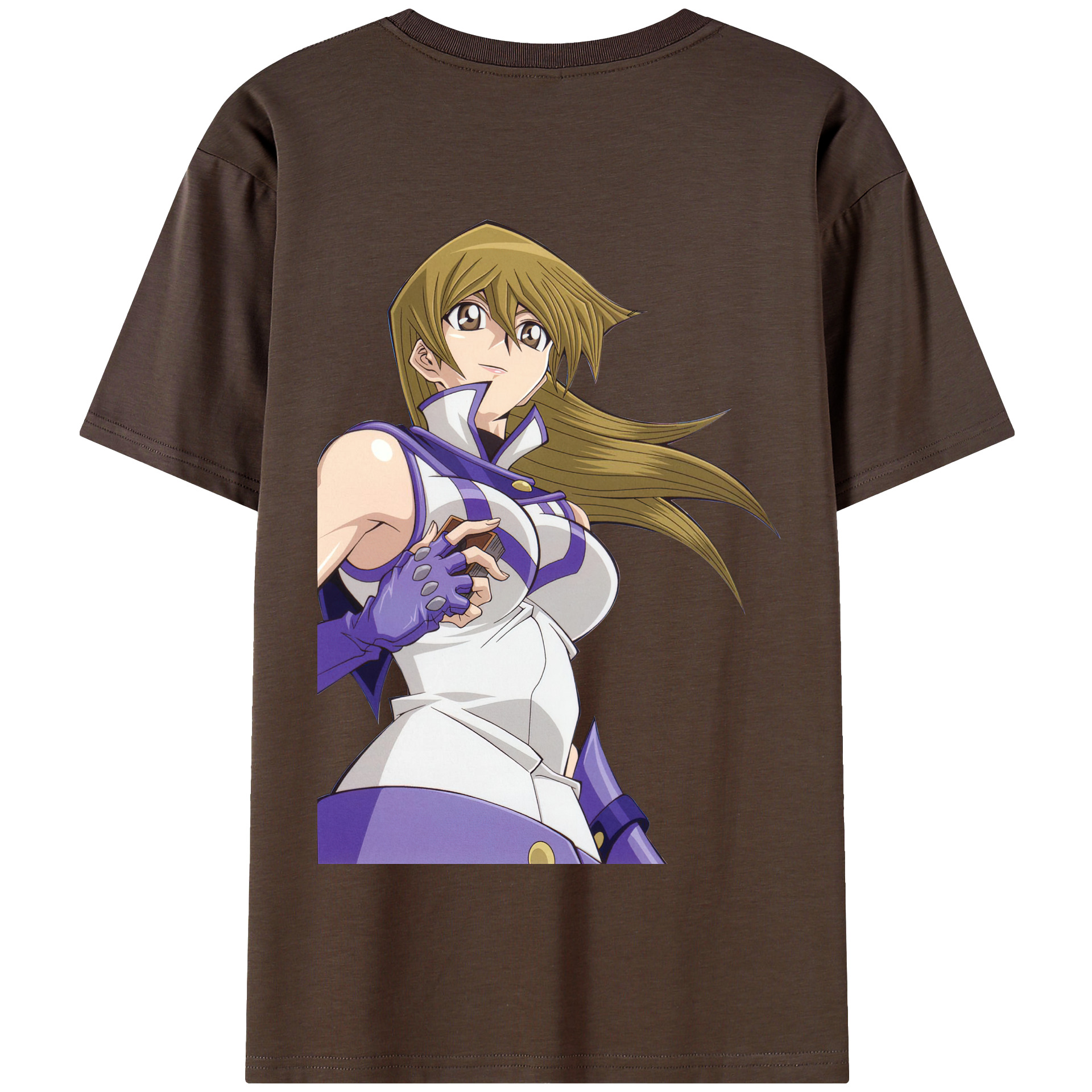 （画像用） 遊☆戯☆王 Yu-Gi-Oh! 綿100％半袖Tシャツ（背面プリント）