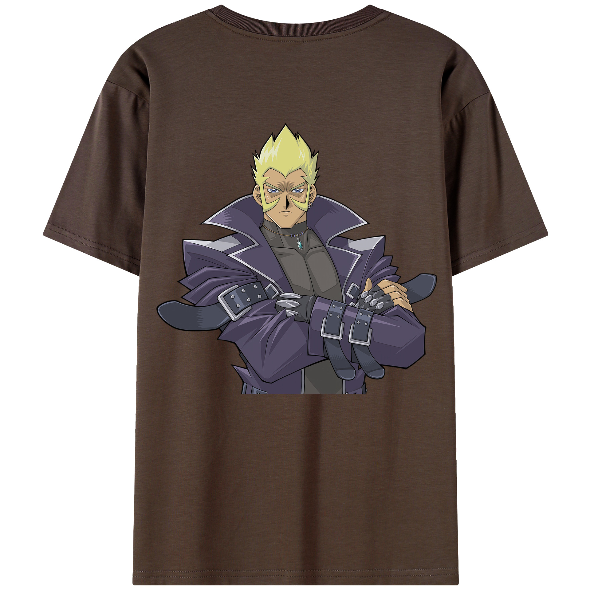（画像用） 遊☆戯☆王 Yu-Gi-Oh! 綿100％半袖Tシャツ（背面プリント）