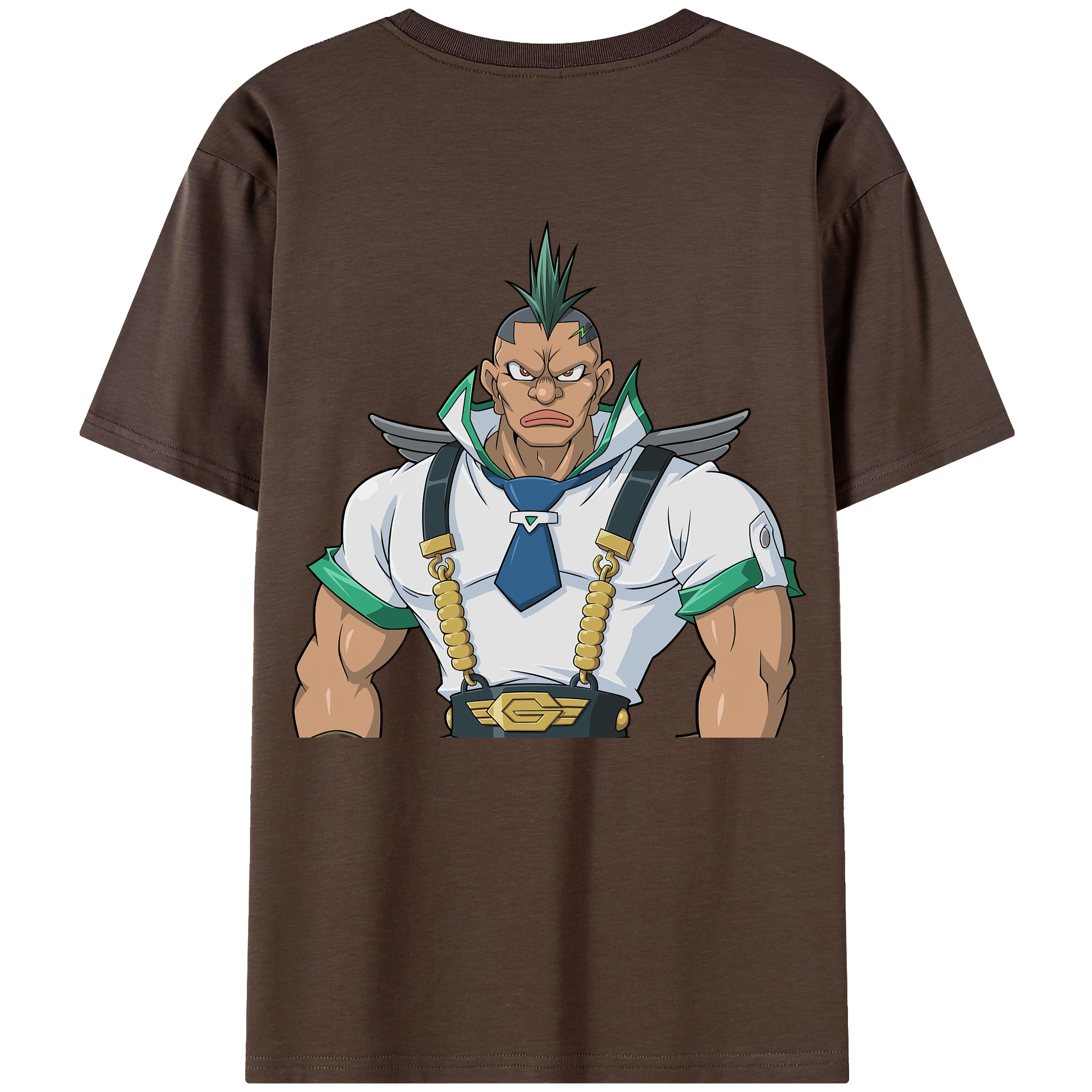 （画像用） 遊☆戯☆王 Yu-Gi-Oh! 綿100％半袖Tシャツ（背面プリント）