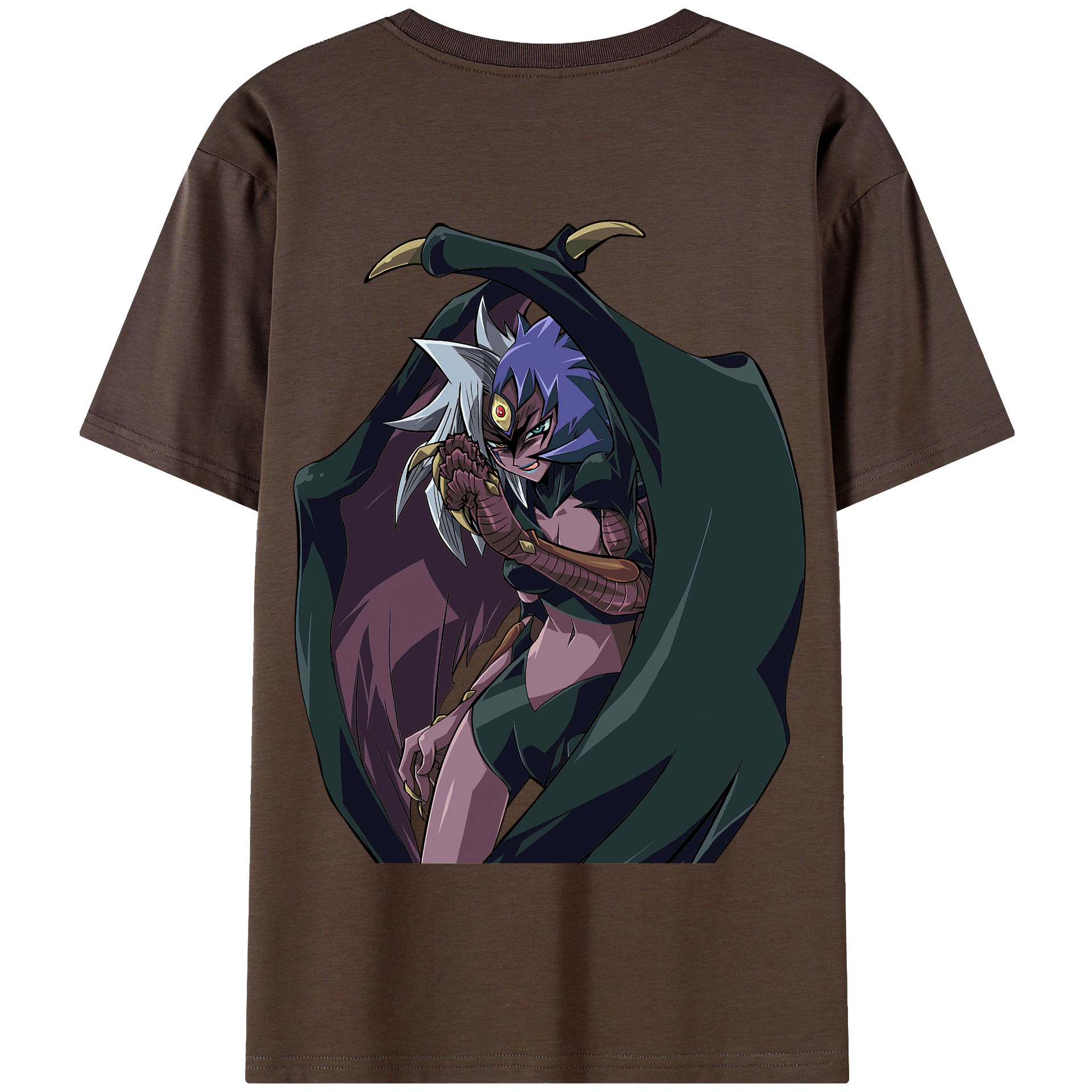 （画像用） 遊☆戯☆王 Yu-Gi-Oh! 綿100％半袖Tシャツ（背面プリント）