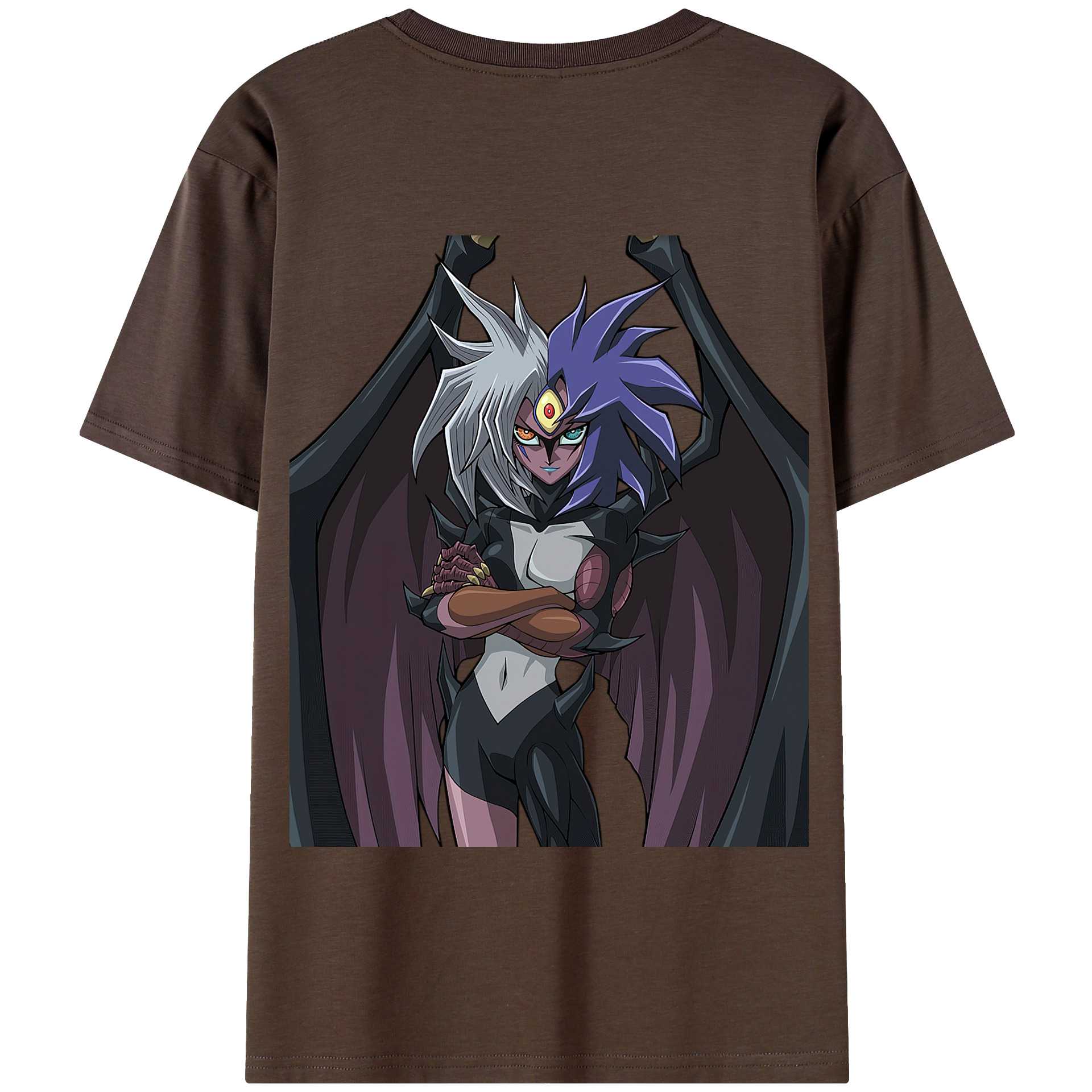 （画像用） 遊☆戯☆王 Yu-Gi-Oh! 綿100％半袖Tシャツ（背面プリント）