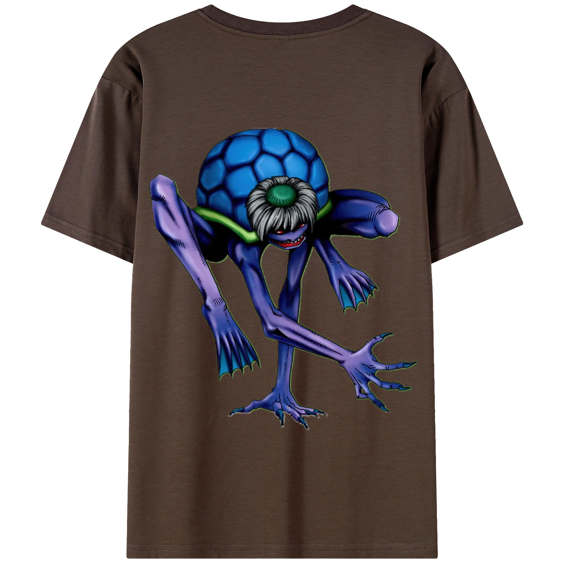 （画像用） 遊☆戯☆王 Yu-Gi-Oh! 綿100％半袖Tシャツ（背面プリント）