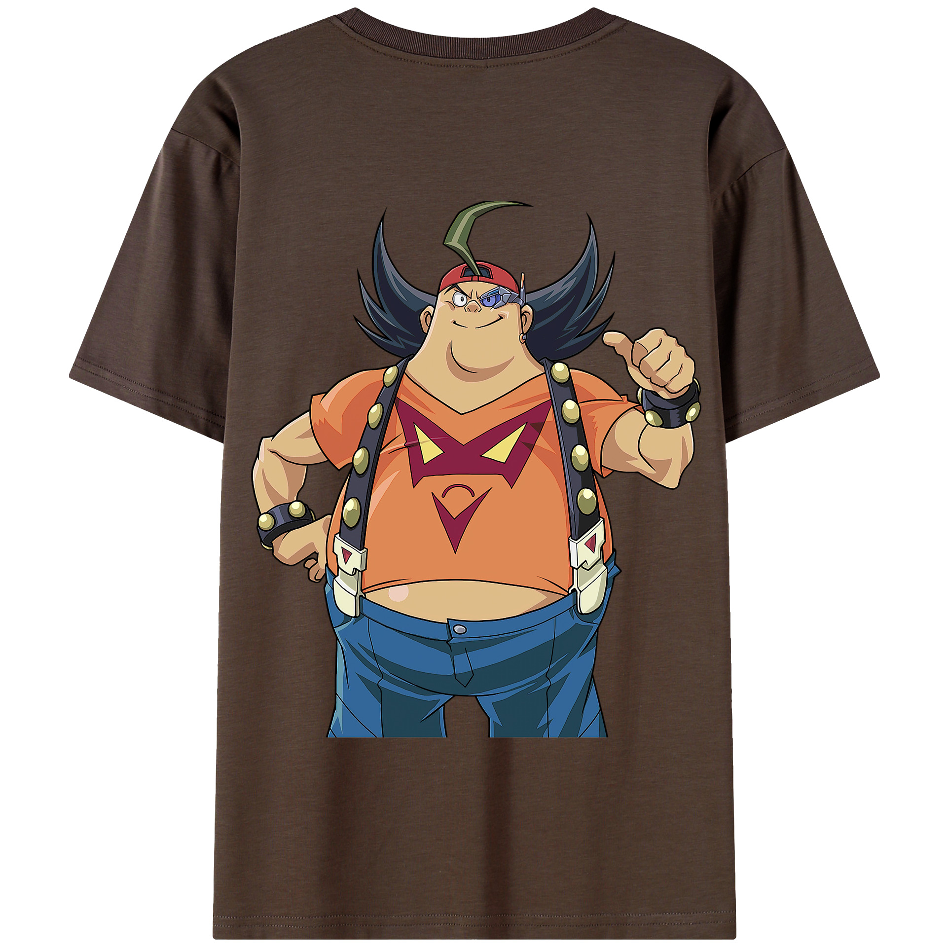 （画像用） 遊☆戯☆王 Yu-Gi-Oh! 綿100％半袖Tシャツ（背面プリント）