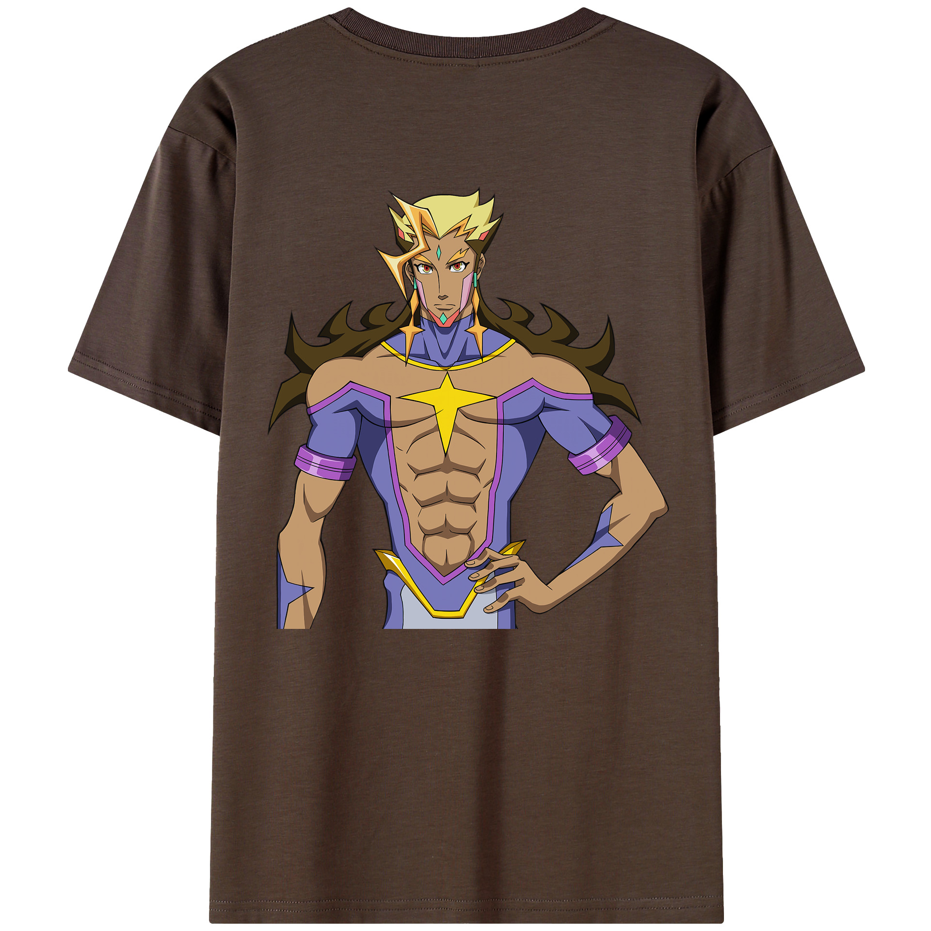 遊☆戯☆王 Yu-Gi-Oh! 綿100％半袖Tシャツ（背面プリント）