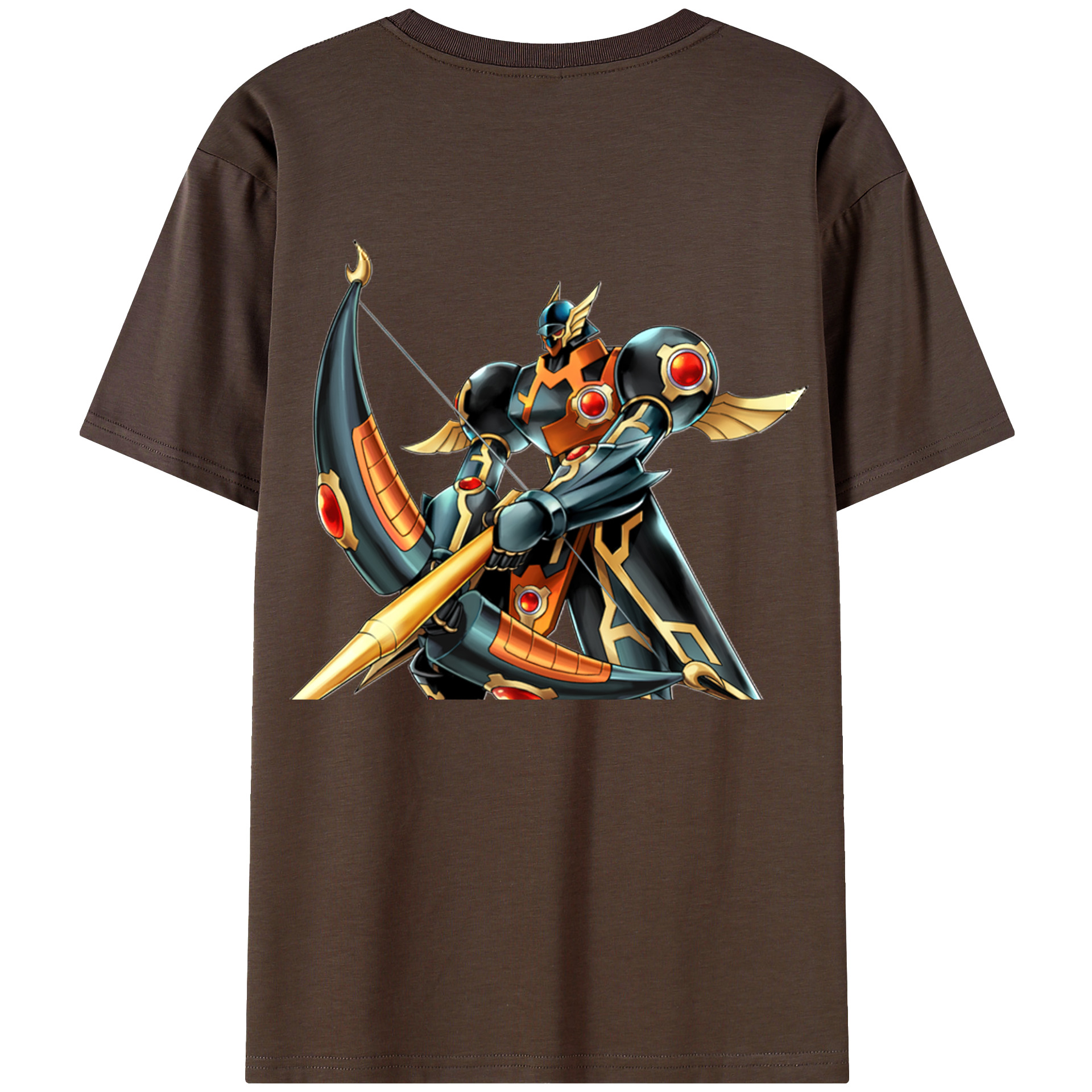 （画像用） 遊☆戯☆王 Yu-Gi-Oh! 綿100％半袖Tシャツ（背面プリント）