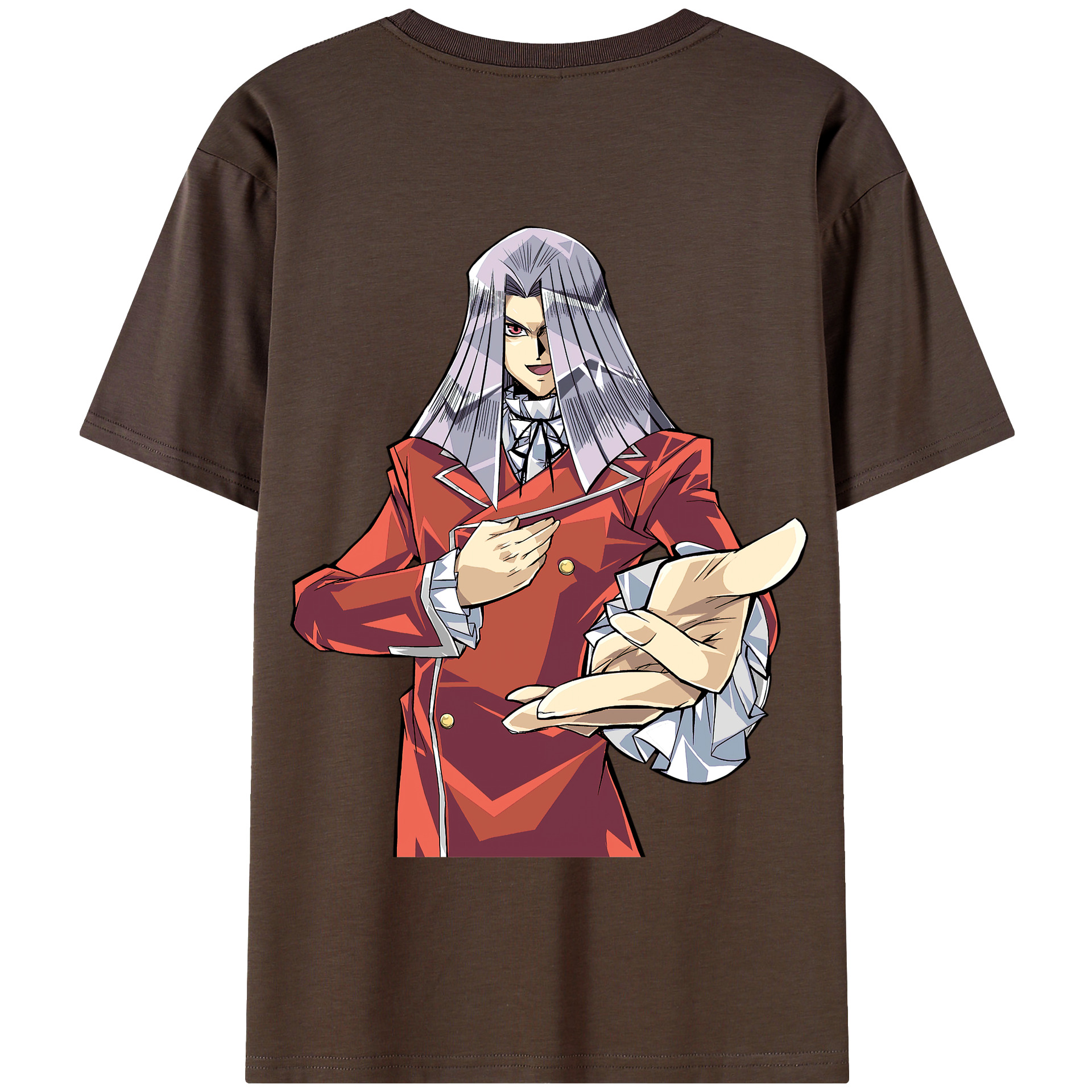 （画像用） 遊☆戯☆王 Yu-Gi-Oh! 綿100％半袖Tシャツ（背面プリント）