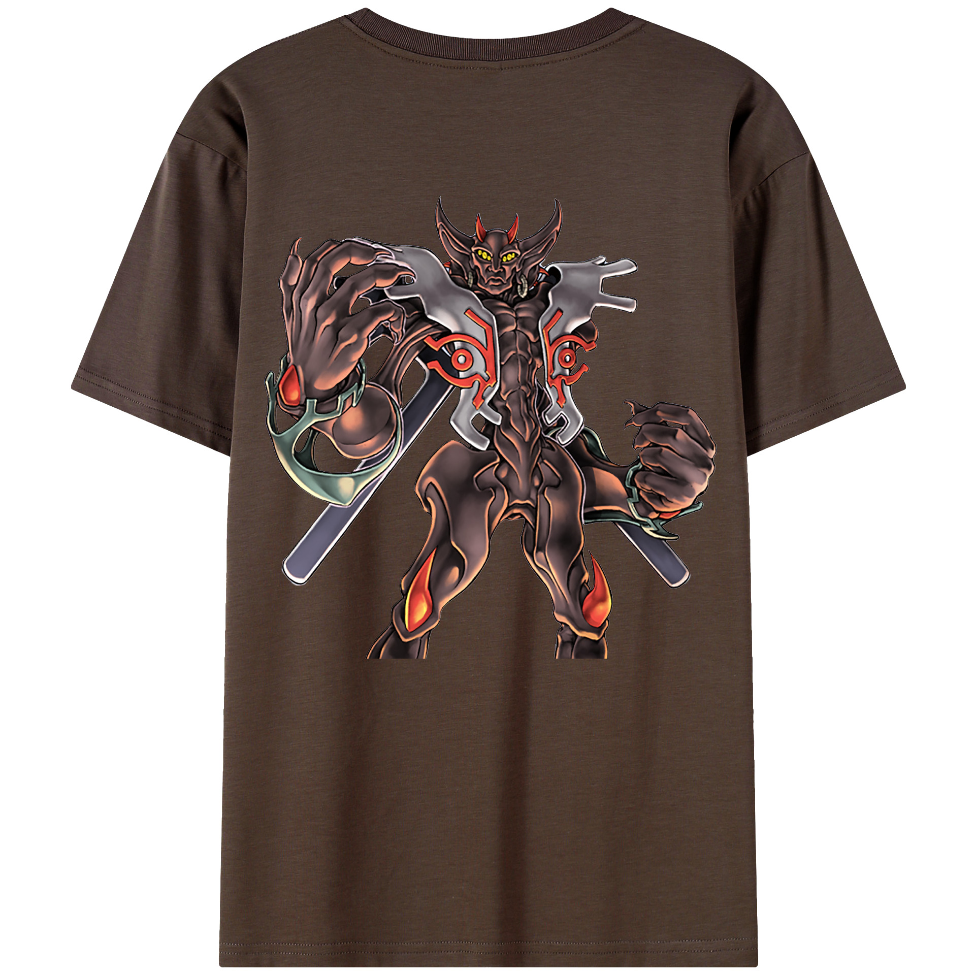 （画像用） 遊☆戯☆王 Yu-Gi-Oh! 綿100％半袖Tシャツ（背面プリント）