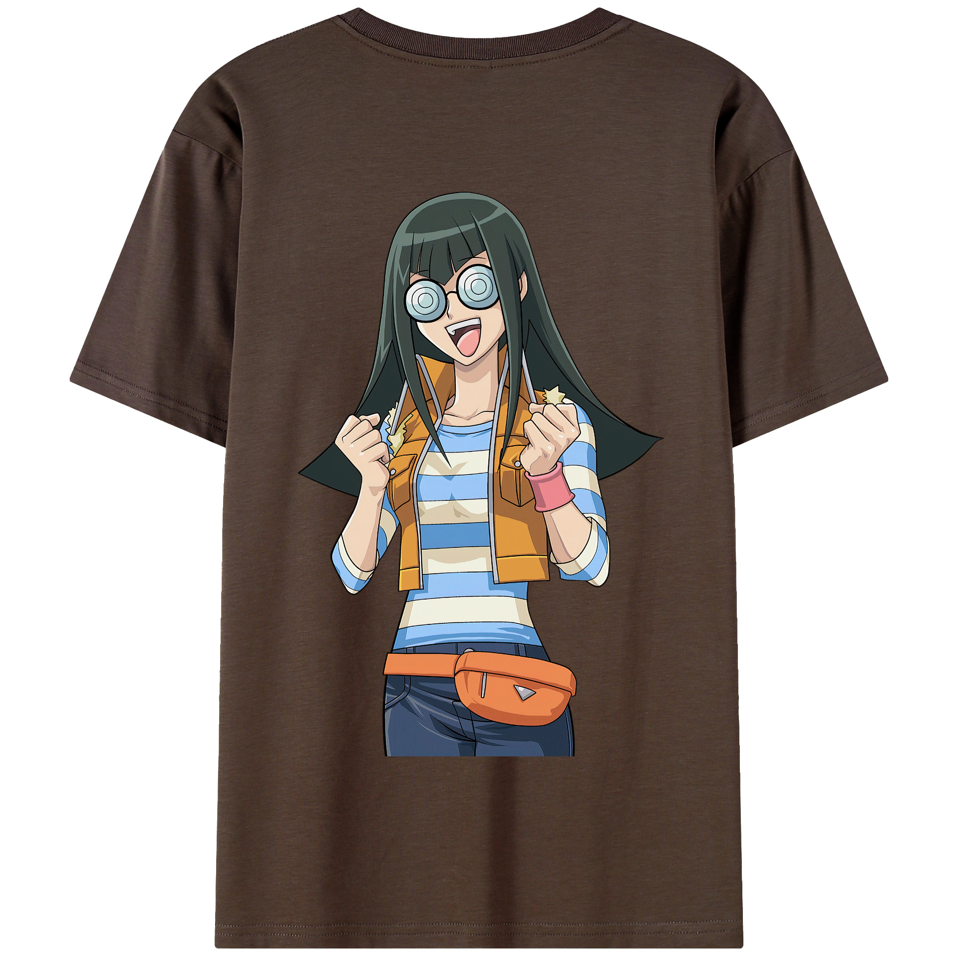 （画像用） 遊☆戯☆王 Yu-Gi-Oh! 綿100％半袖Tシャツ（背面プリント）