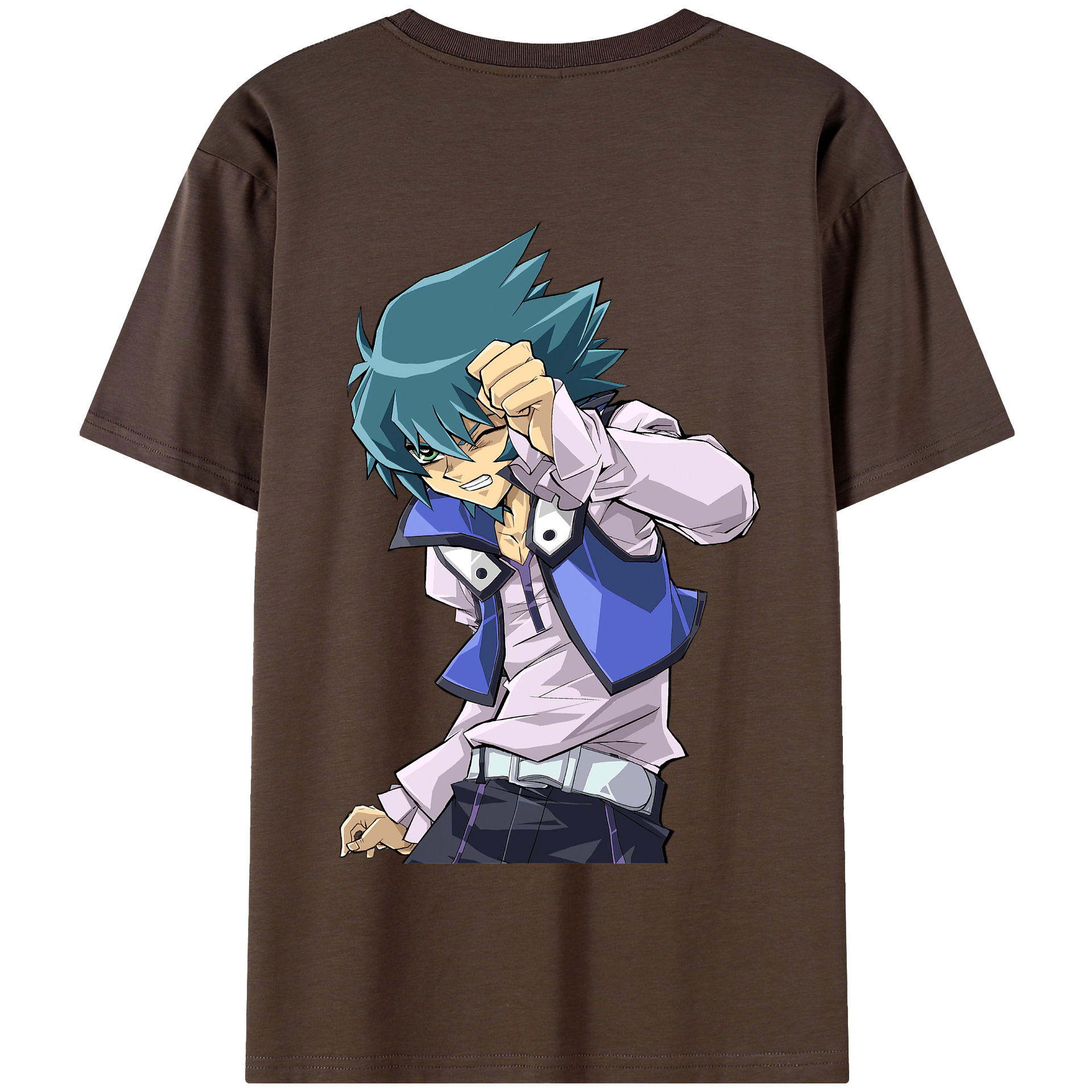 （画像用） 遊☆戯☆王 Yu-Gi-Oh! 綿100％半袖Tシャツ（背面プリント）