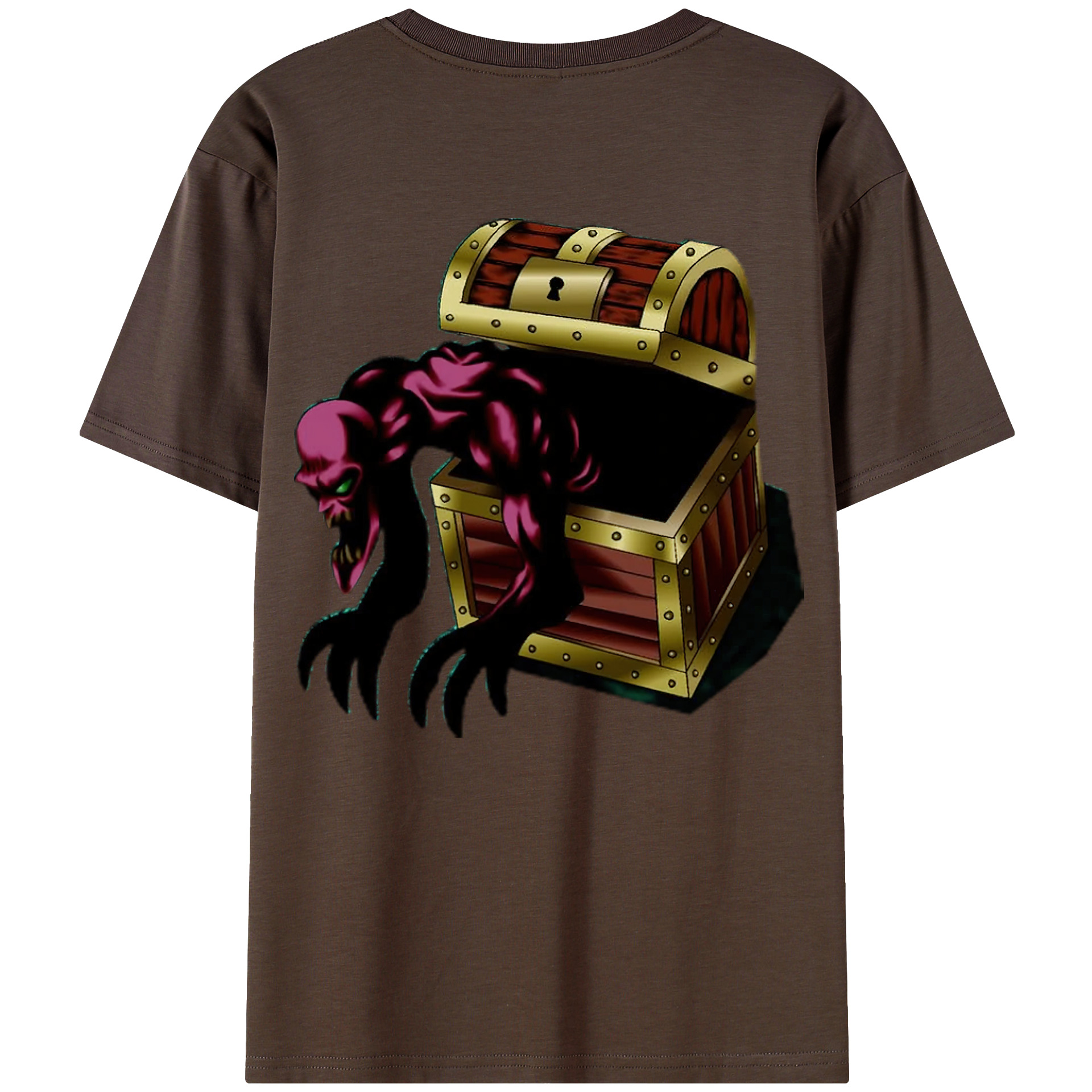 （画像用） 遊☆戯☆王 Yu-Gi-Oh! 綿100％半袖Tシャツ（背面プリント）
