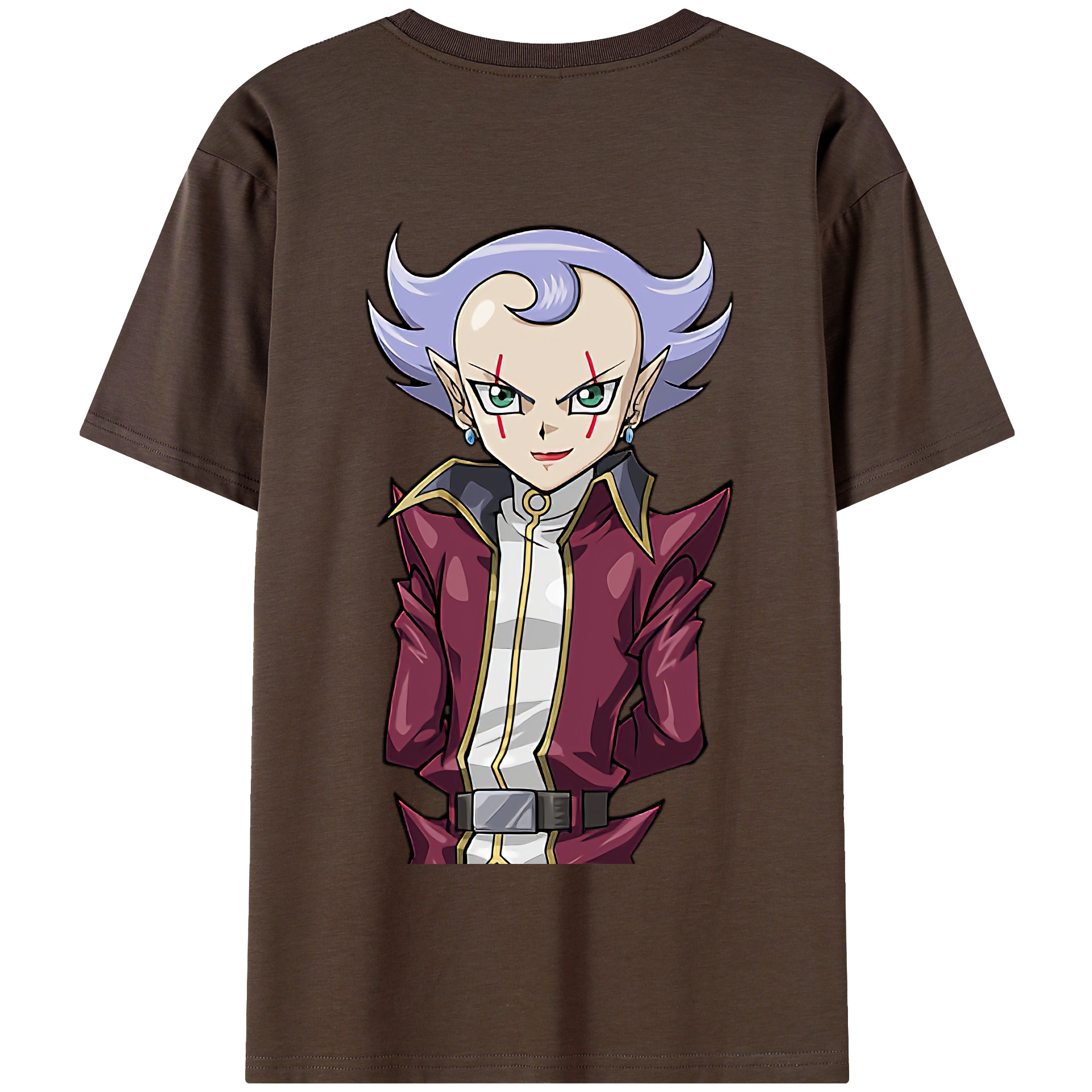 （画像用） 遊☆戯☆王 Yu-Gi-Oh! 綿100％半袖Tシャツ（背面プリント）