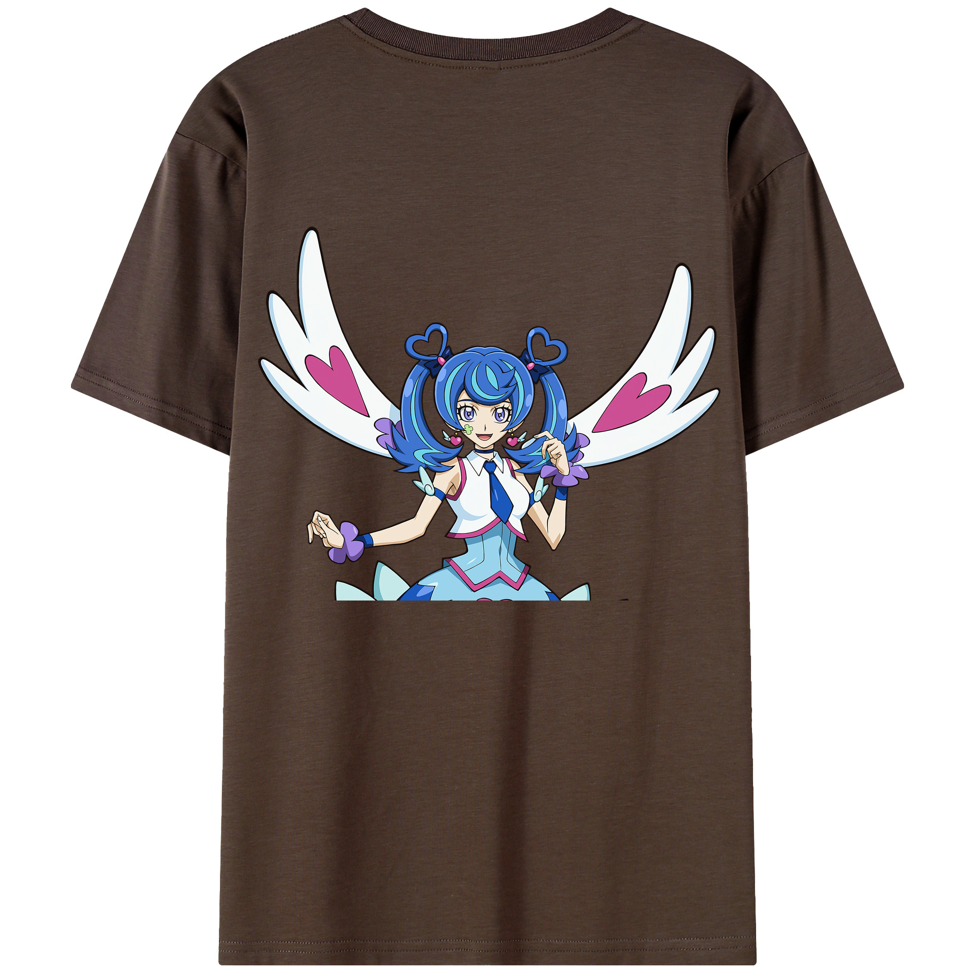（画像用） 遊☆戯☆王 Yu-Gi-Oh! 綿100％半袖Tシャツ（背面プリント）